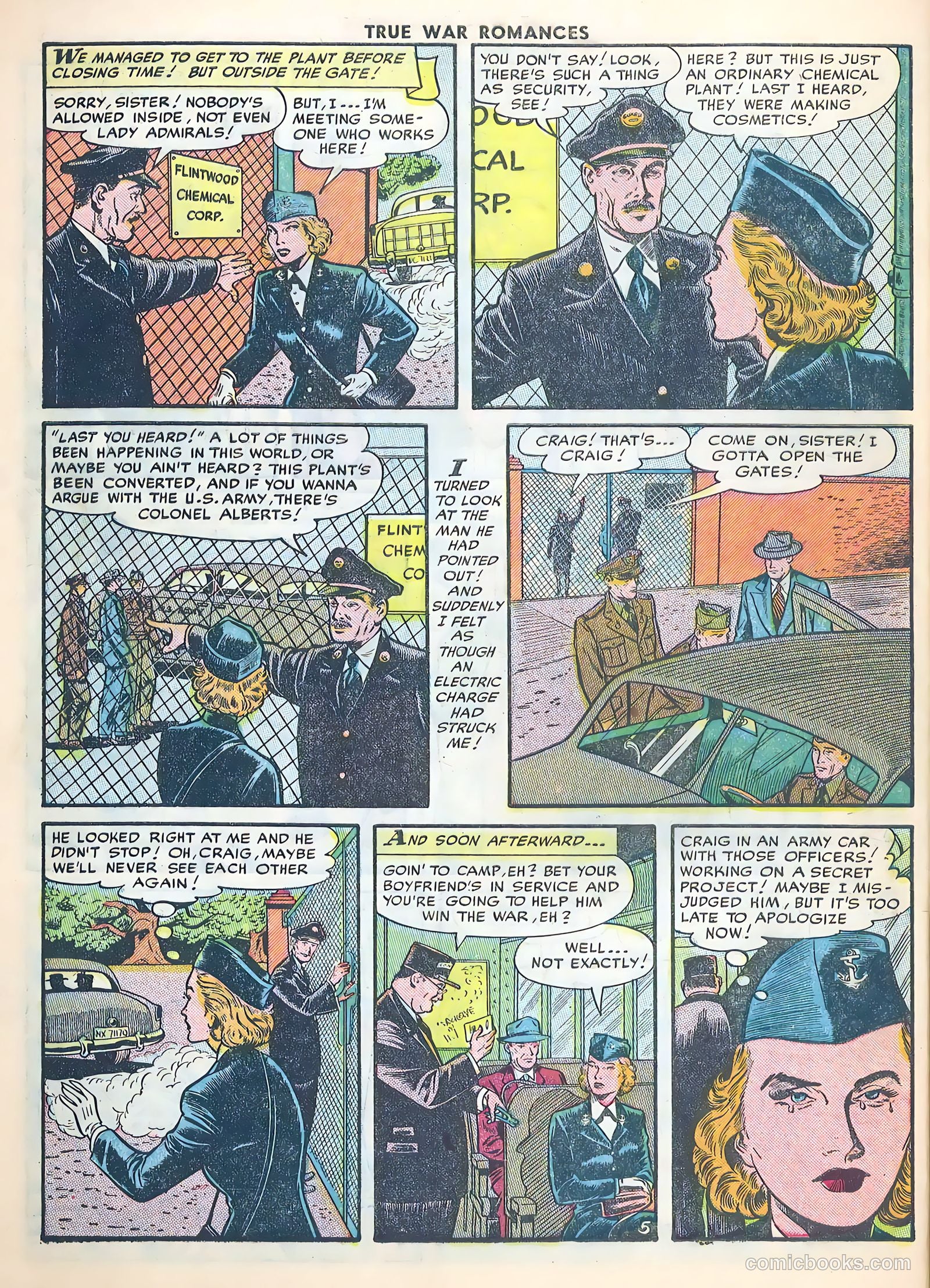 True War Romances #1 — page 30 of 36