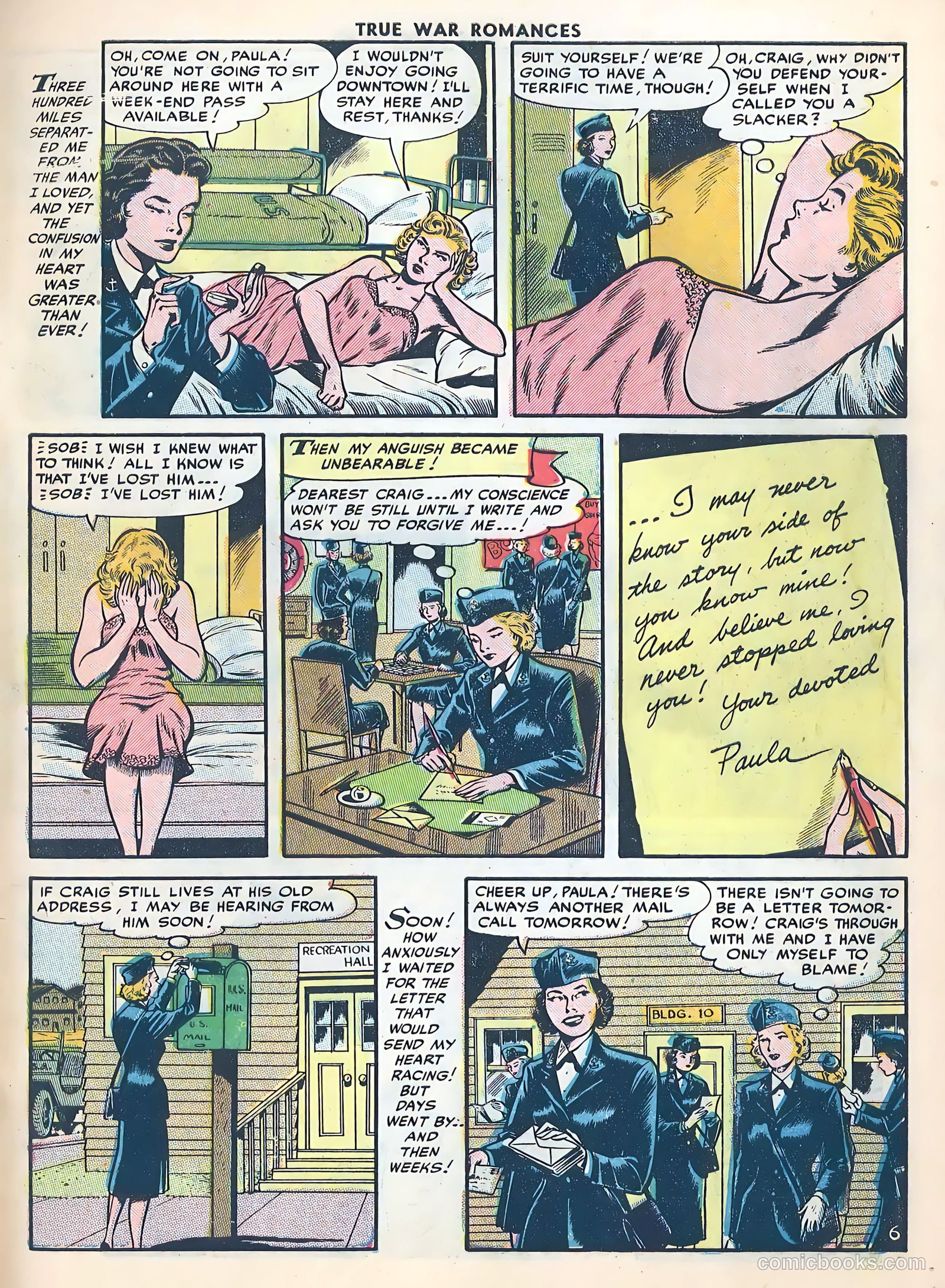 True War Romances #1 — page 31 of 36
