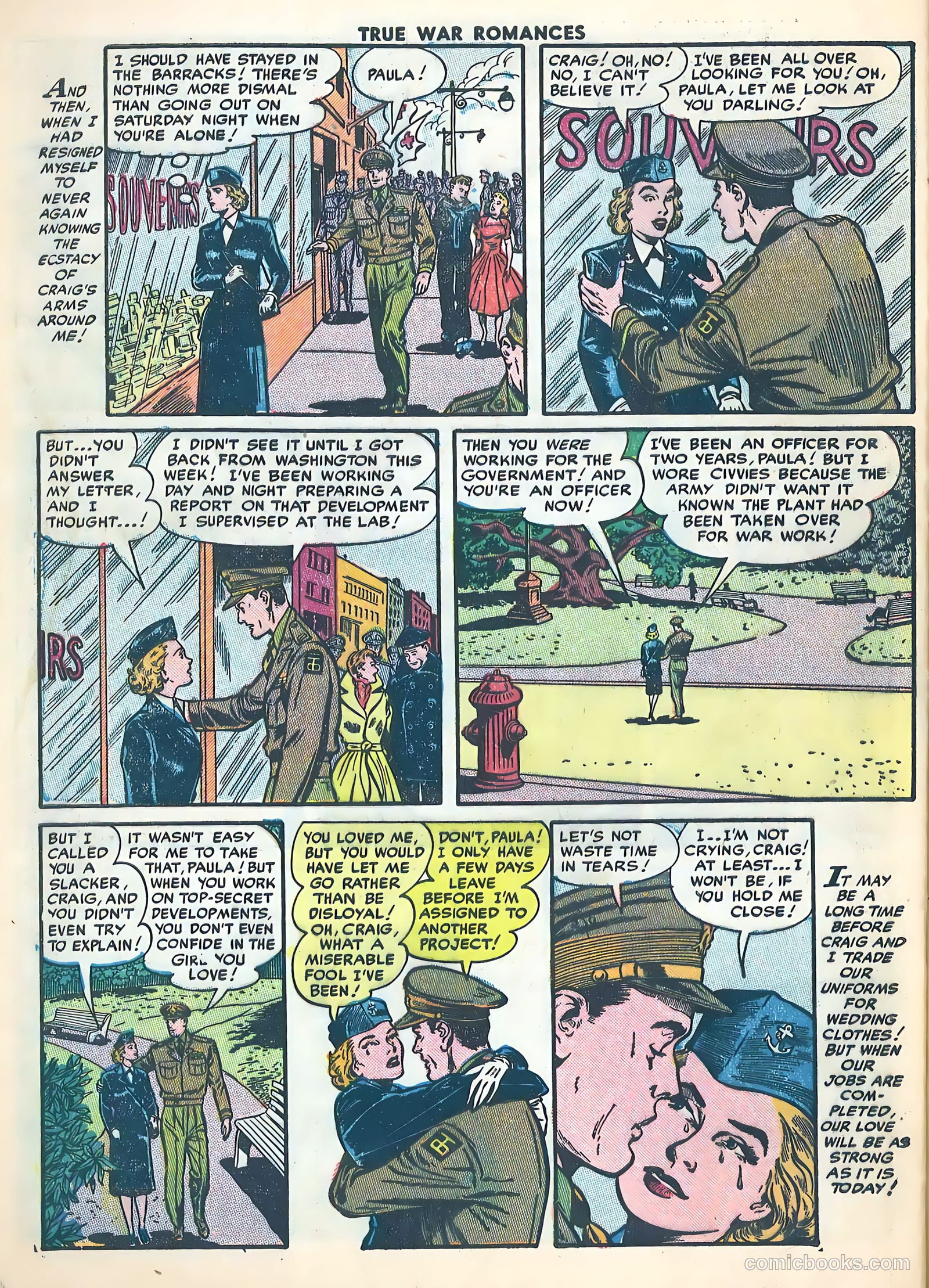 True War Romances #1 — page 32 of 36