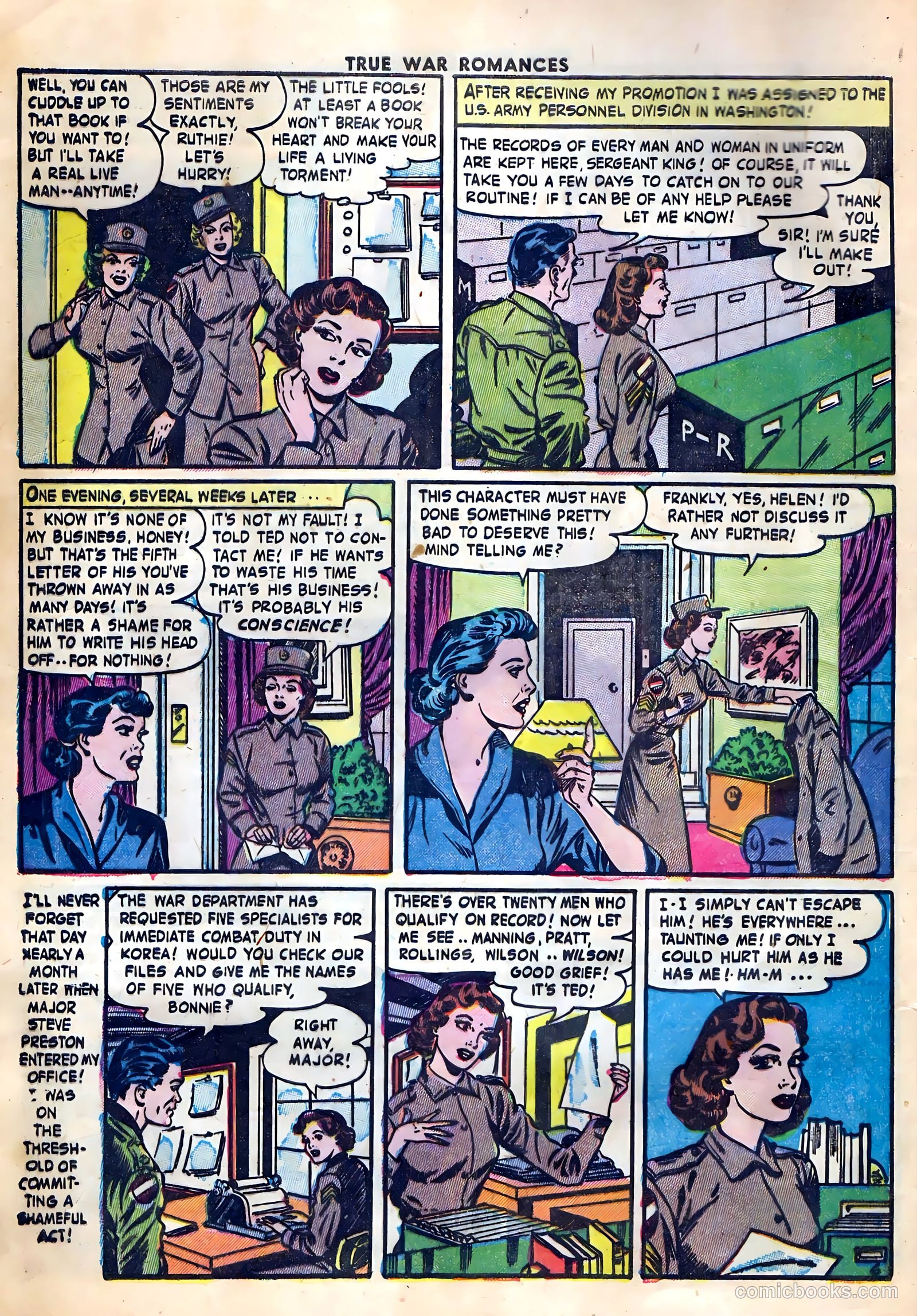 True War Romances #10 — page 8 of 36
