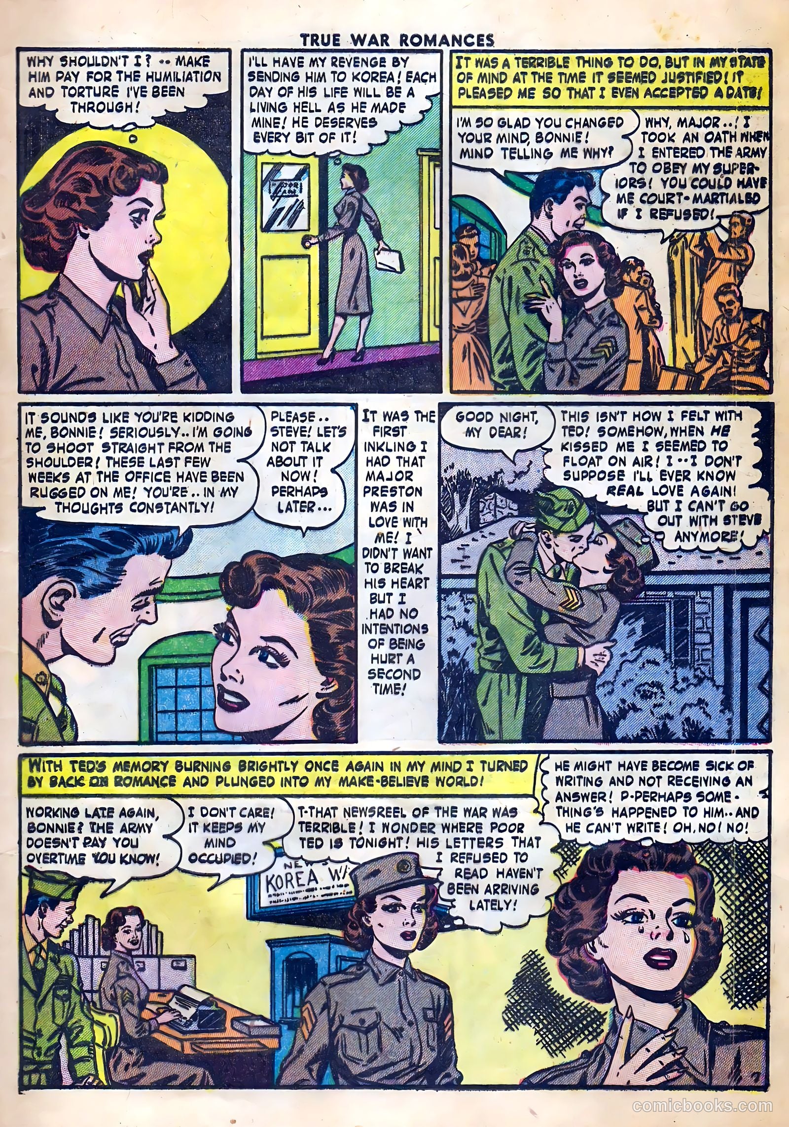 True War Romances #10 — page 9 of 36