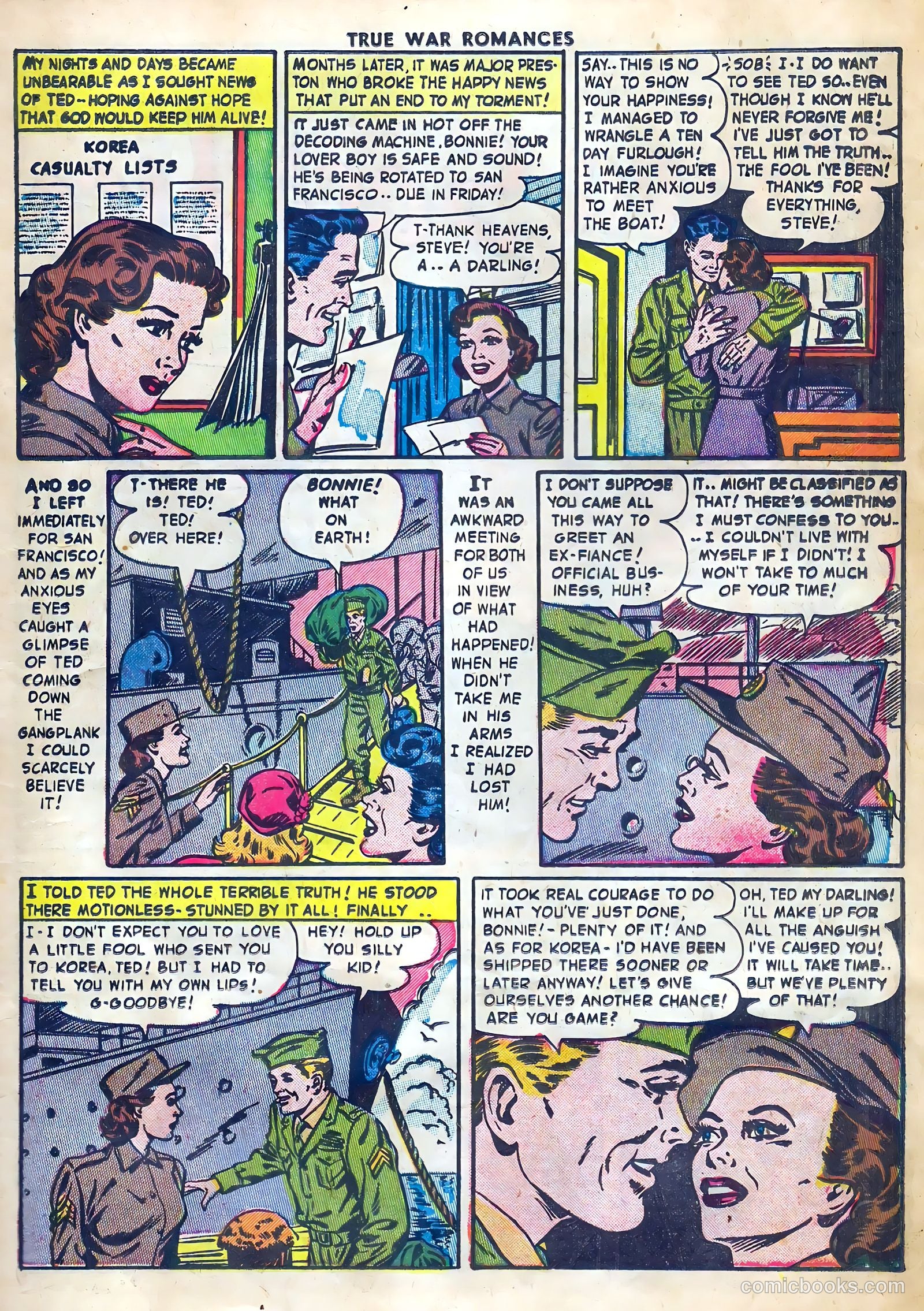 True War Romances #10 — page 11 of 36