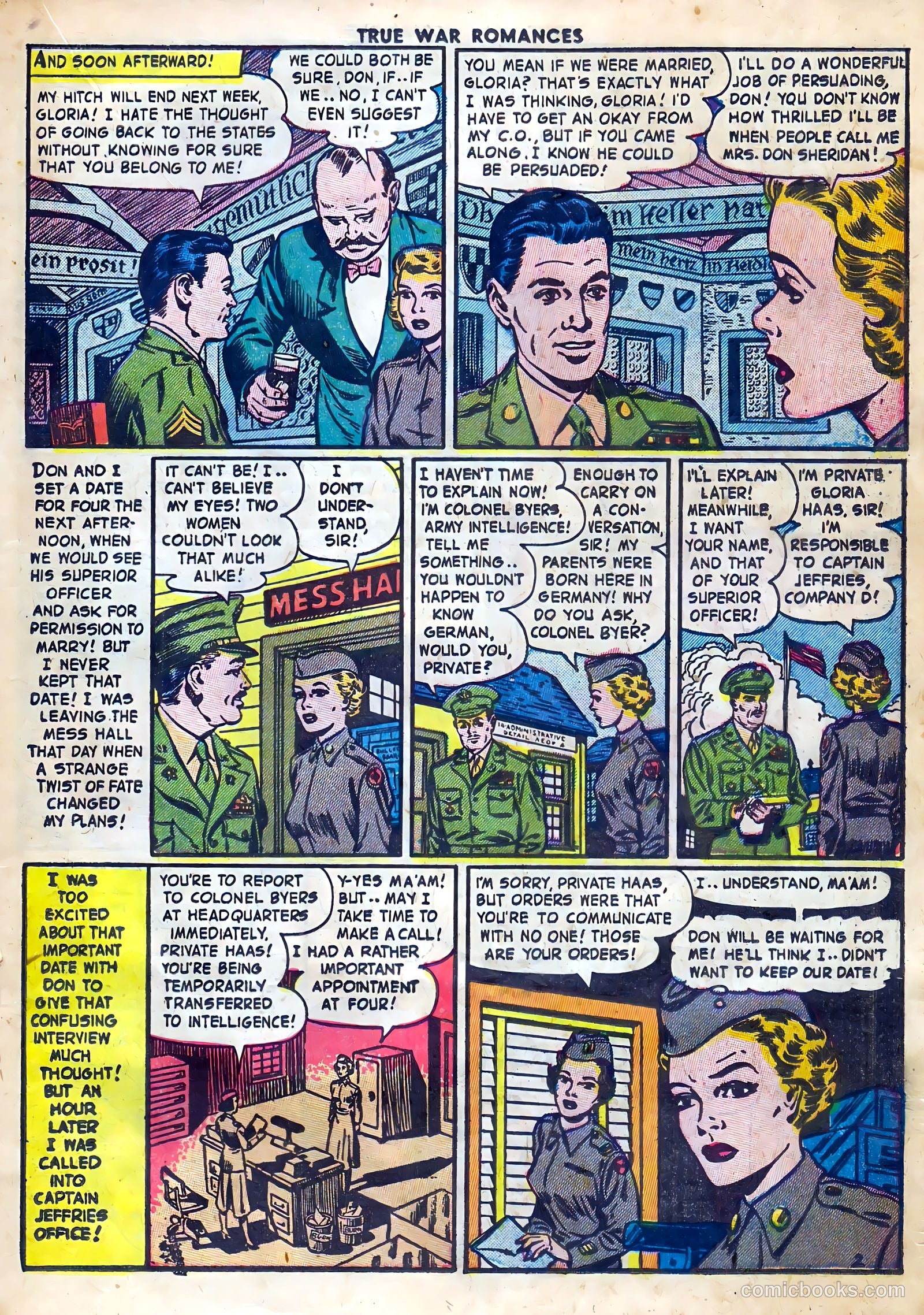 True War Romances #10 — page 19 of 36