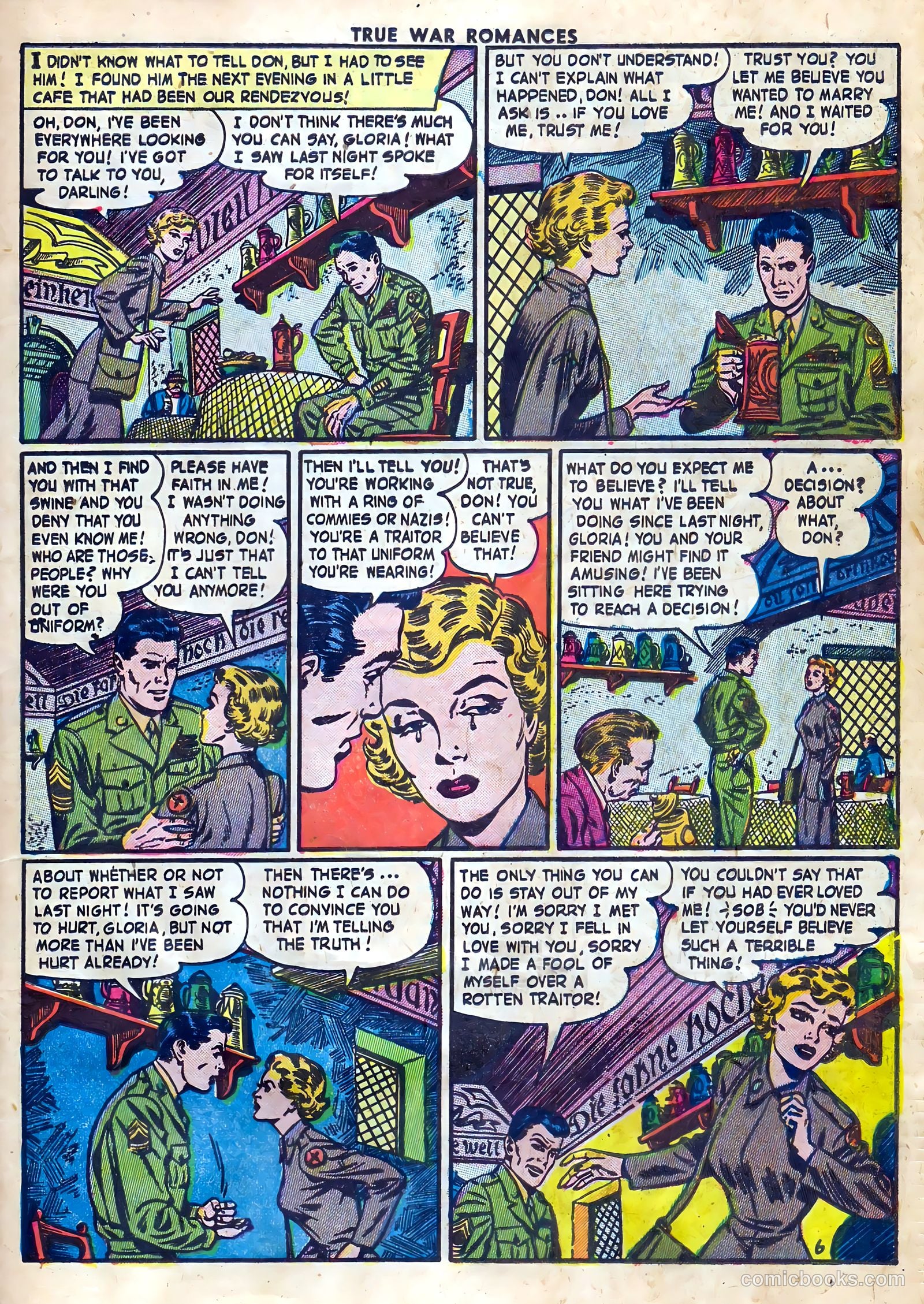 True War Romances #10 — page 23 of 36
