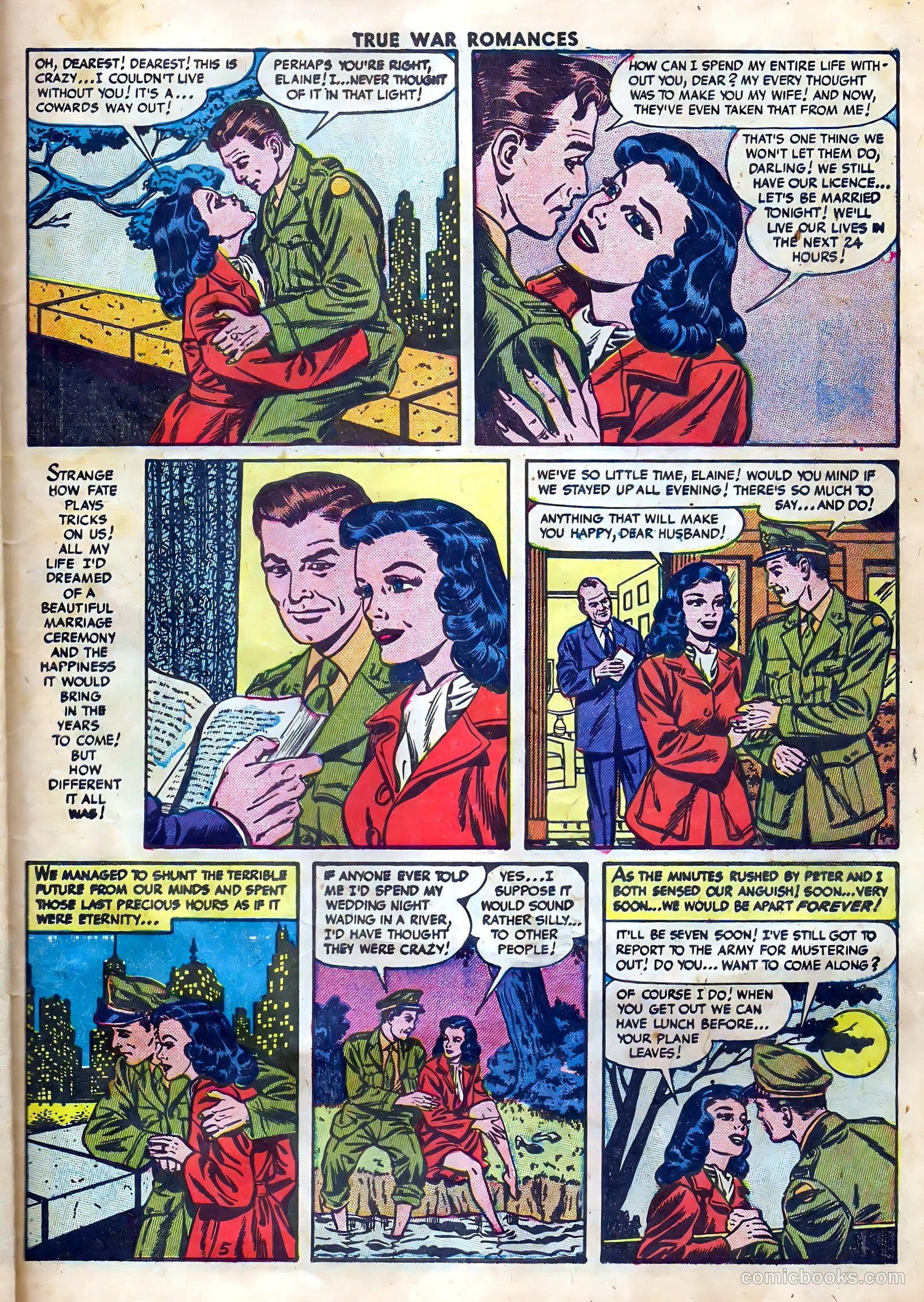 True War Romances #10 — page 31 of 36