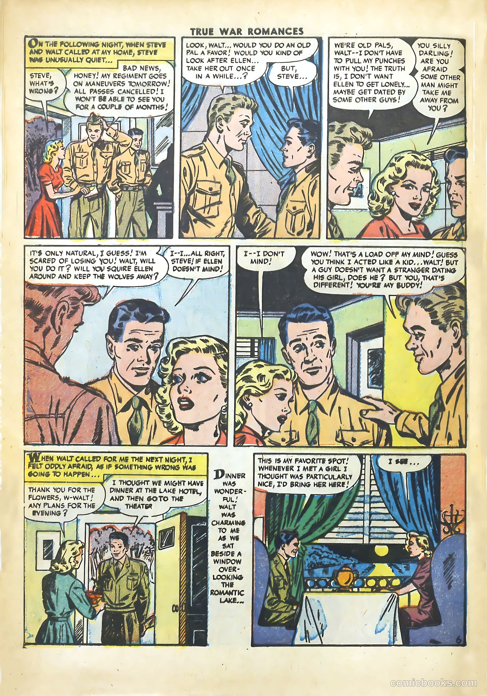 True War Romances #11 — page 8 of 36