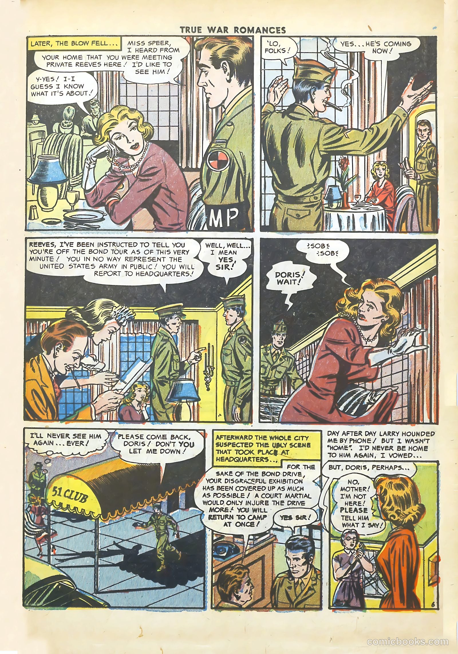True War Romances #11 — page 23 of 36