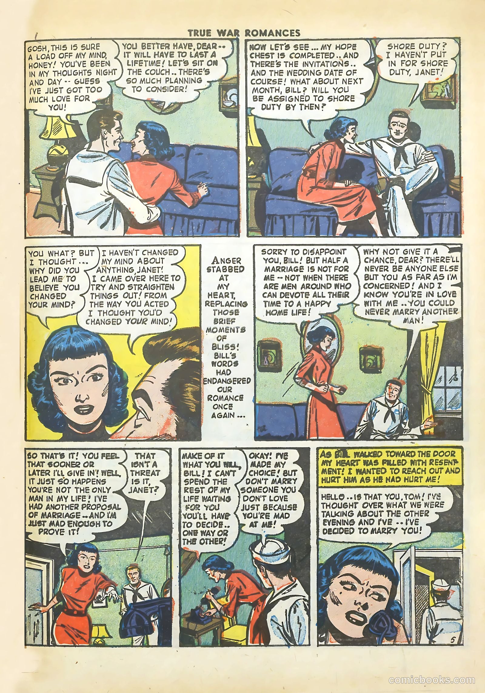 True War Romances #11 — page 31 of 36