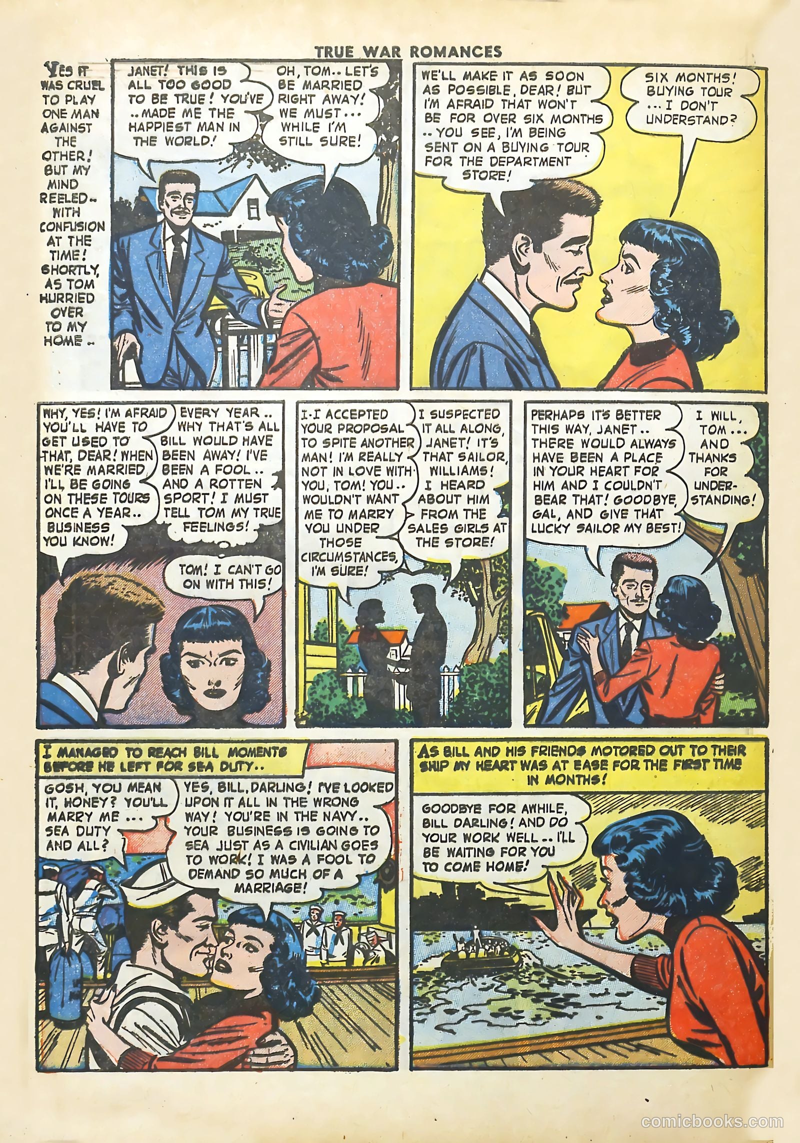 True War Romances #11 — page 32 of 36