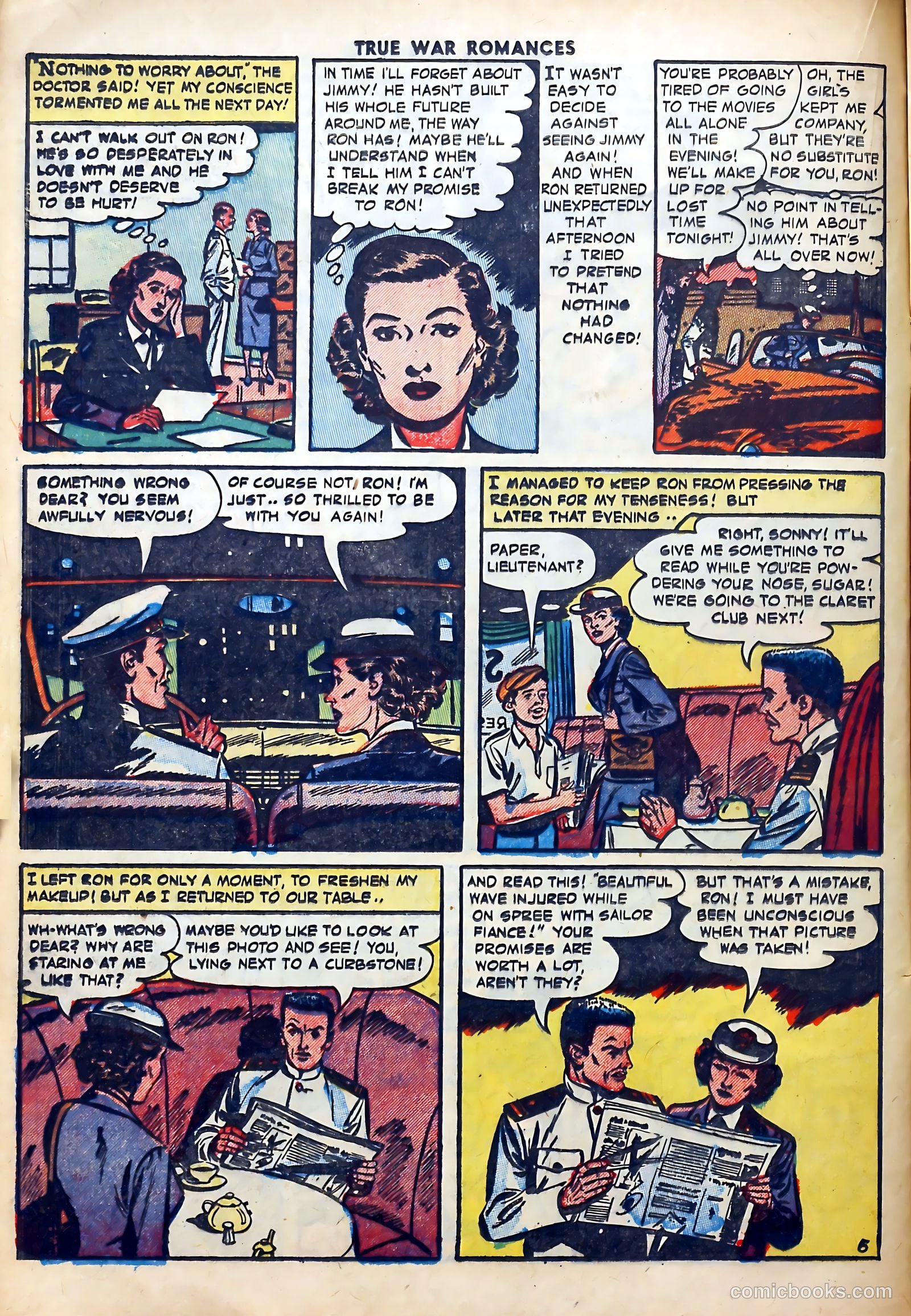 True War Romances #12 — page 16 of 37