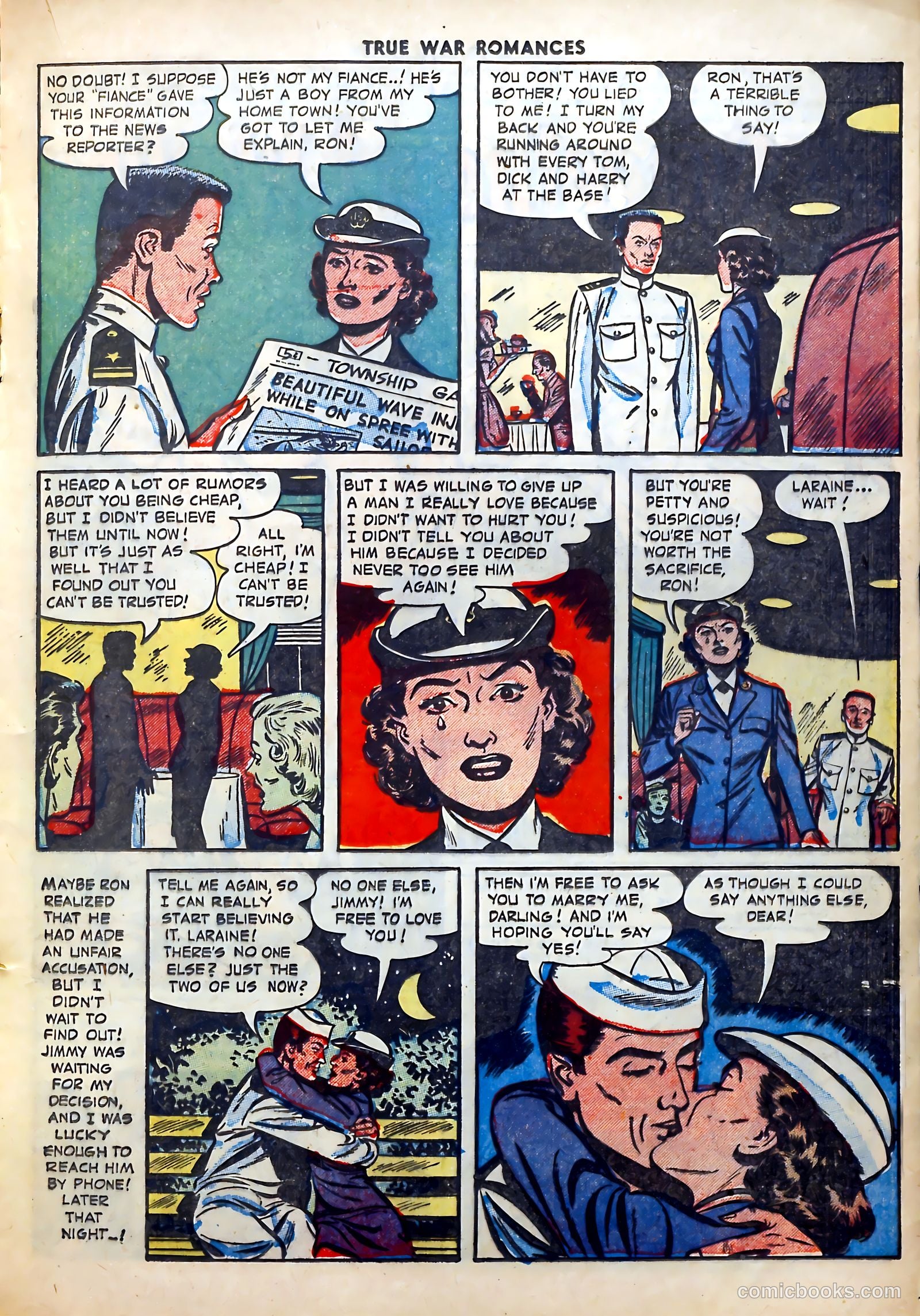 True War Romances #12 — page 17 of 37