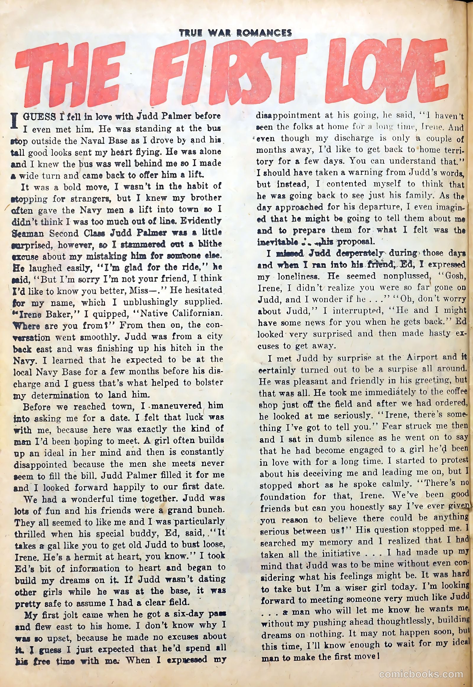 True War Romances #12 — page 26 of 37