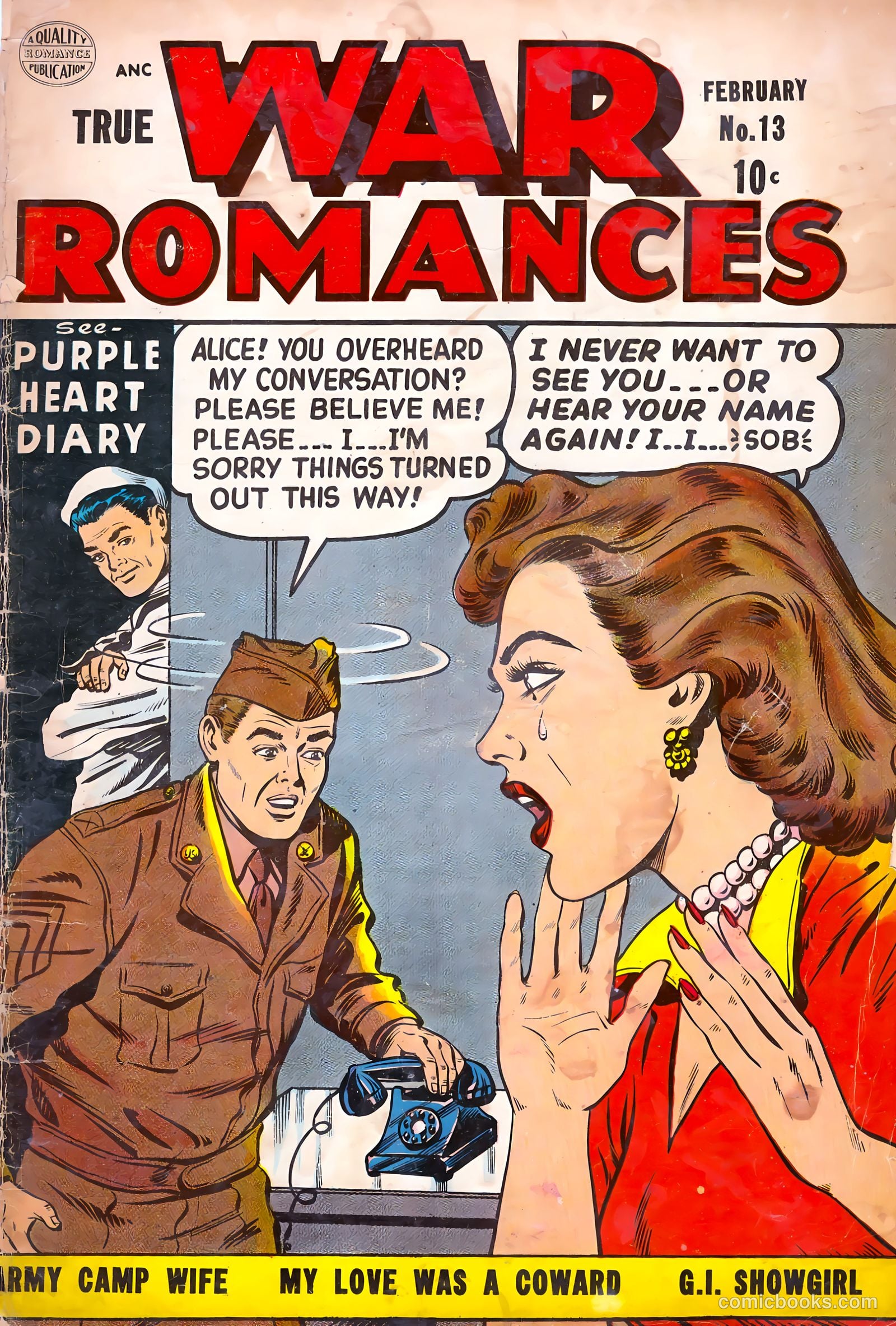 True War Romances #13 — page 1 of 36