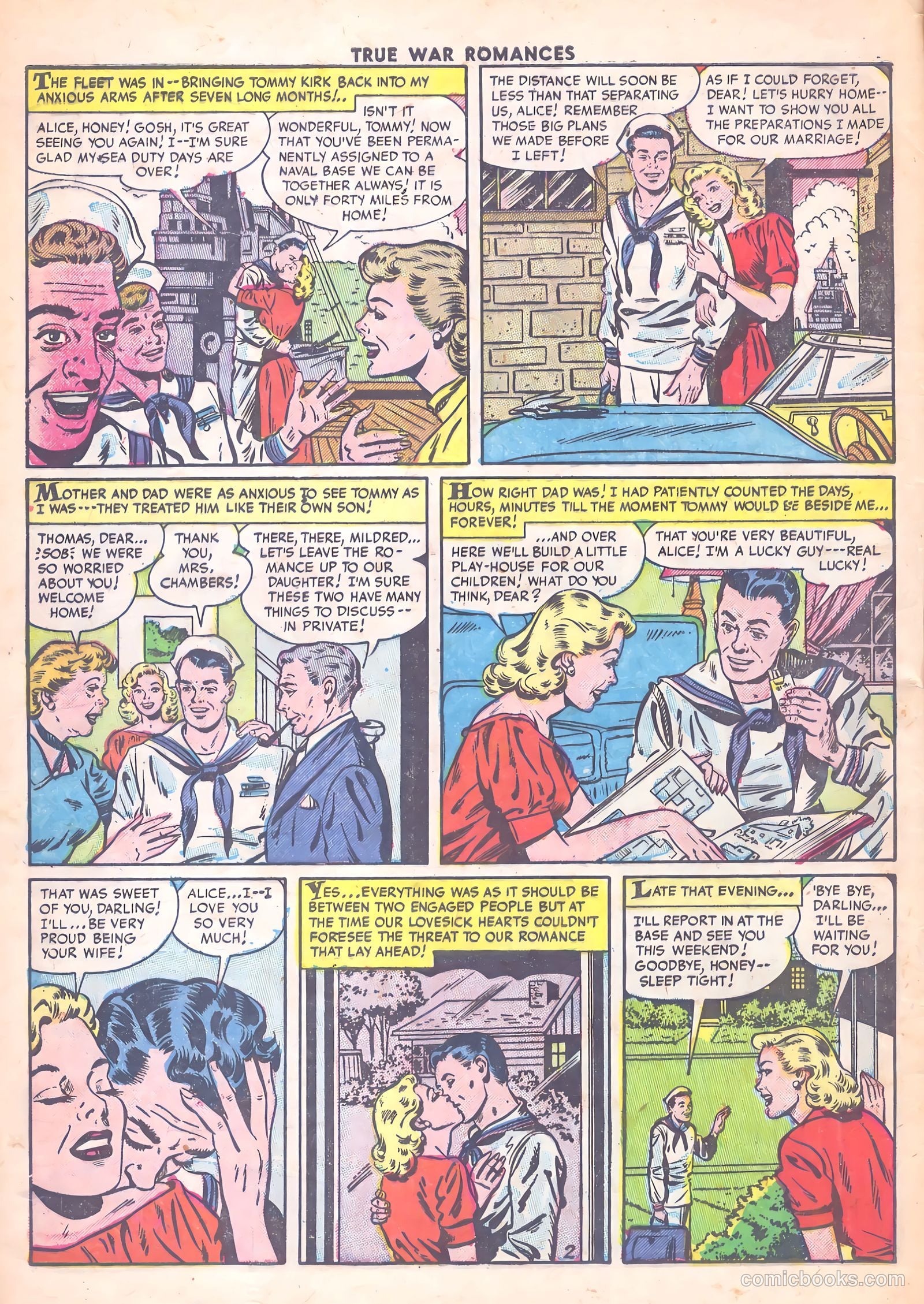 True War Romances #13 — page 4 of 36