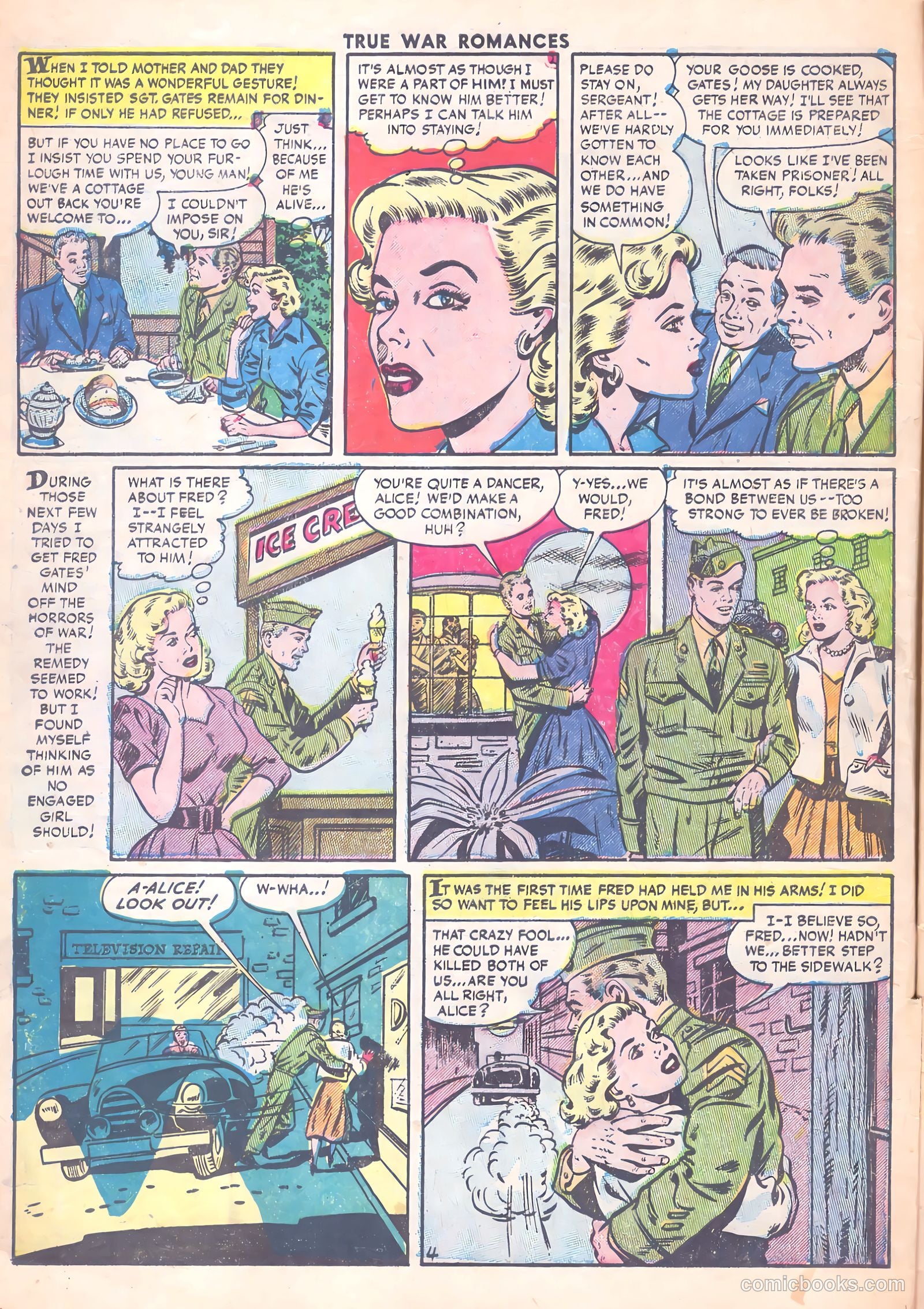 True War Romances #13 — page 6 of 36