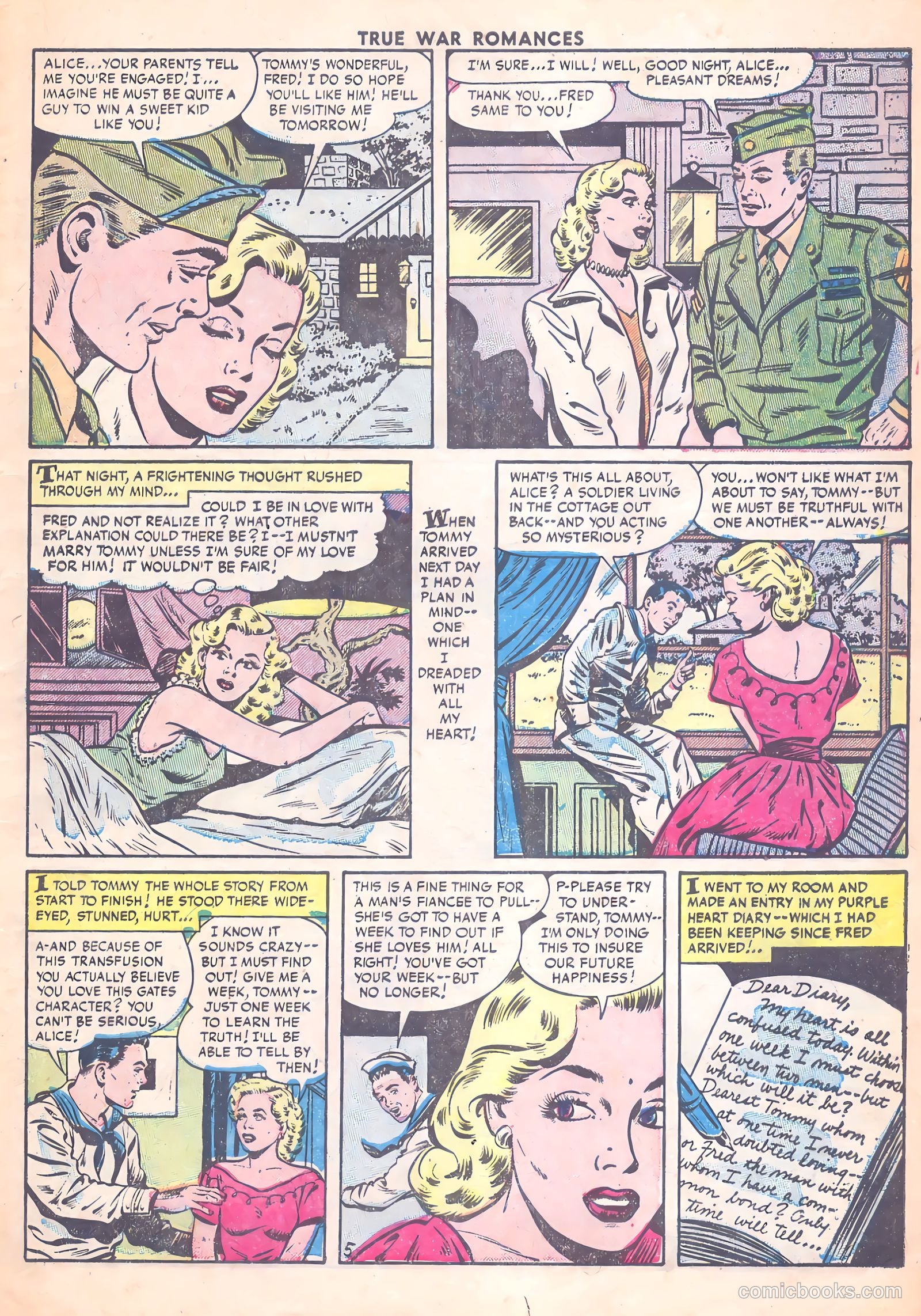 True War Romances #13 — page 7 of 36