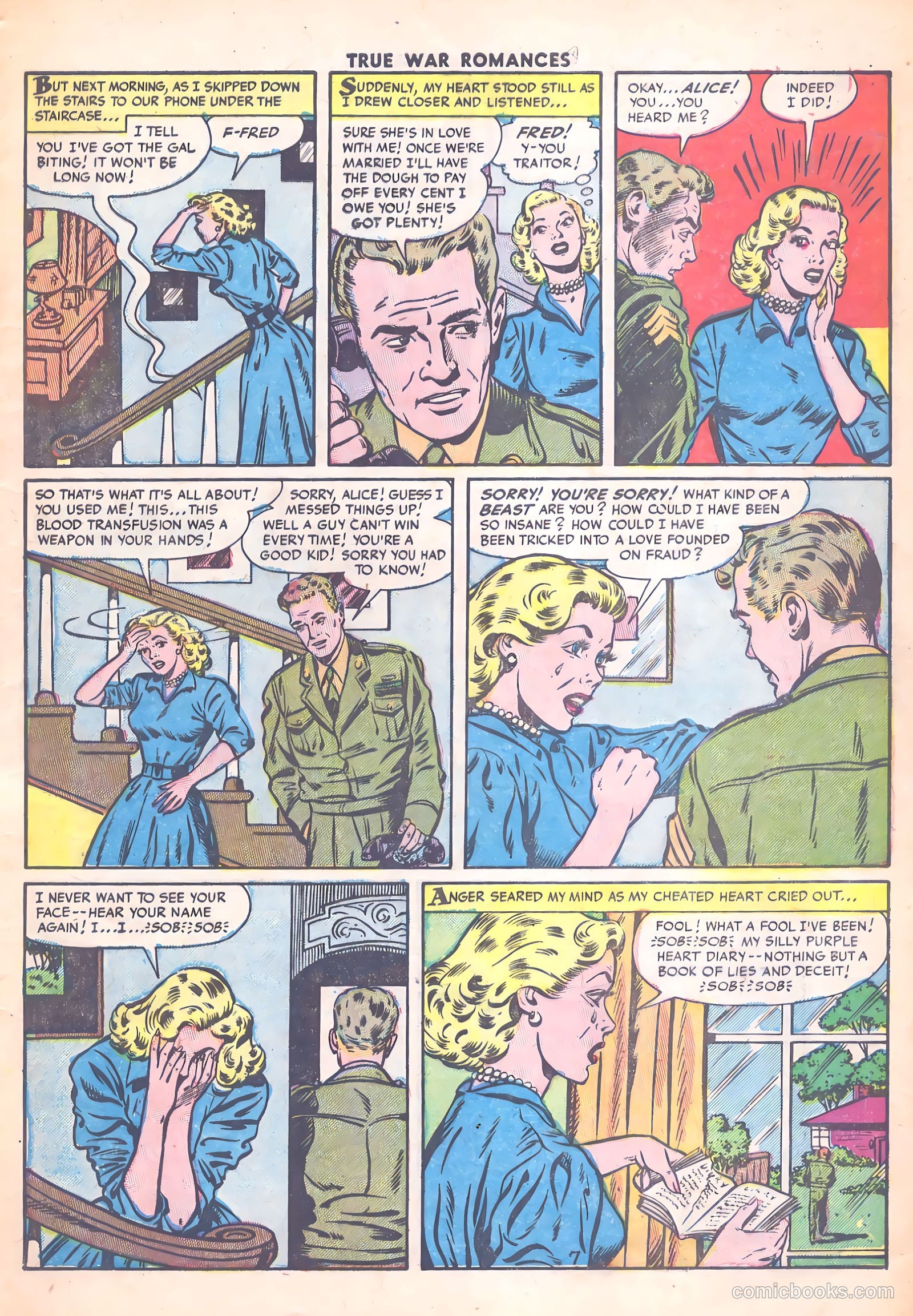 True War Romances #13 — page 9 of 36