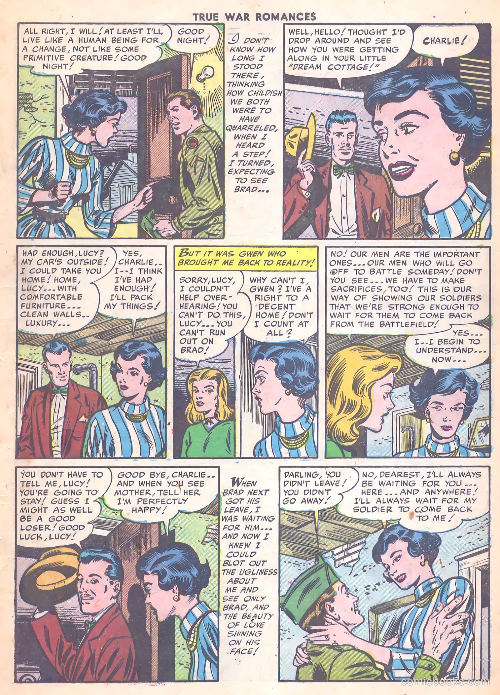 True War Romances #13 — page 17 of 36