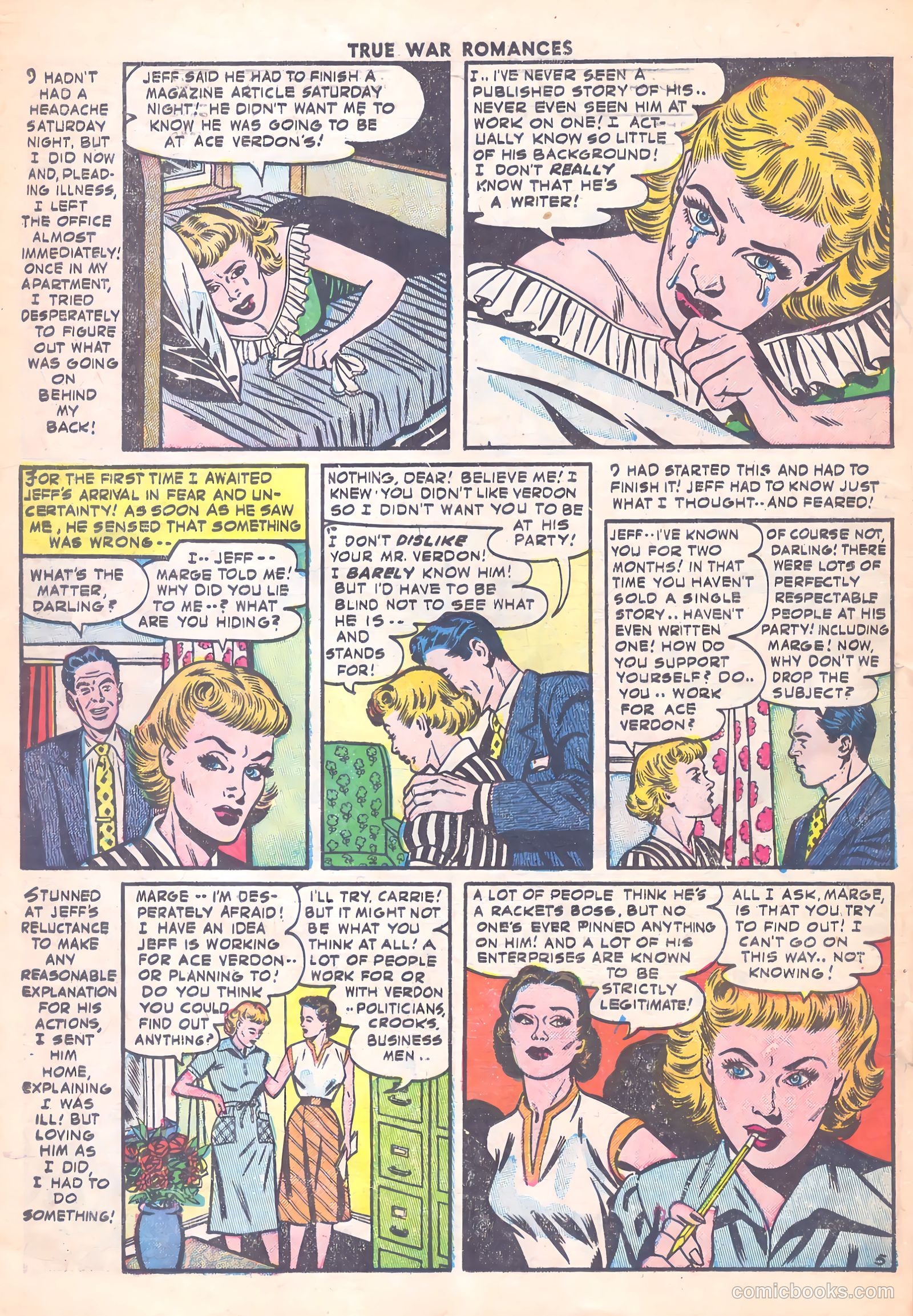 True War Romances #13 — page 22 of 36