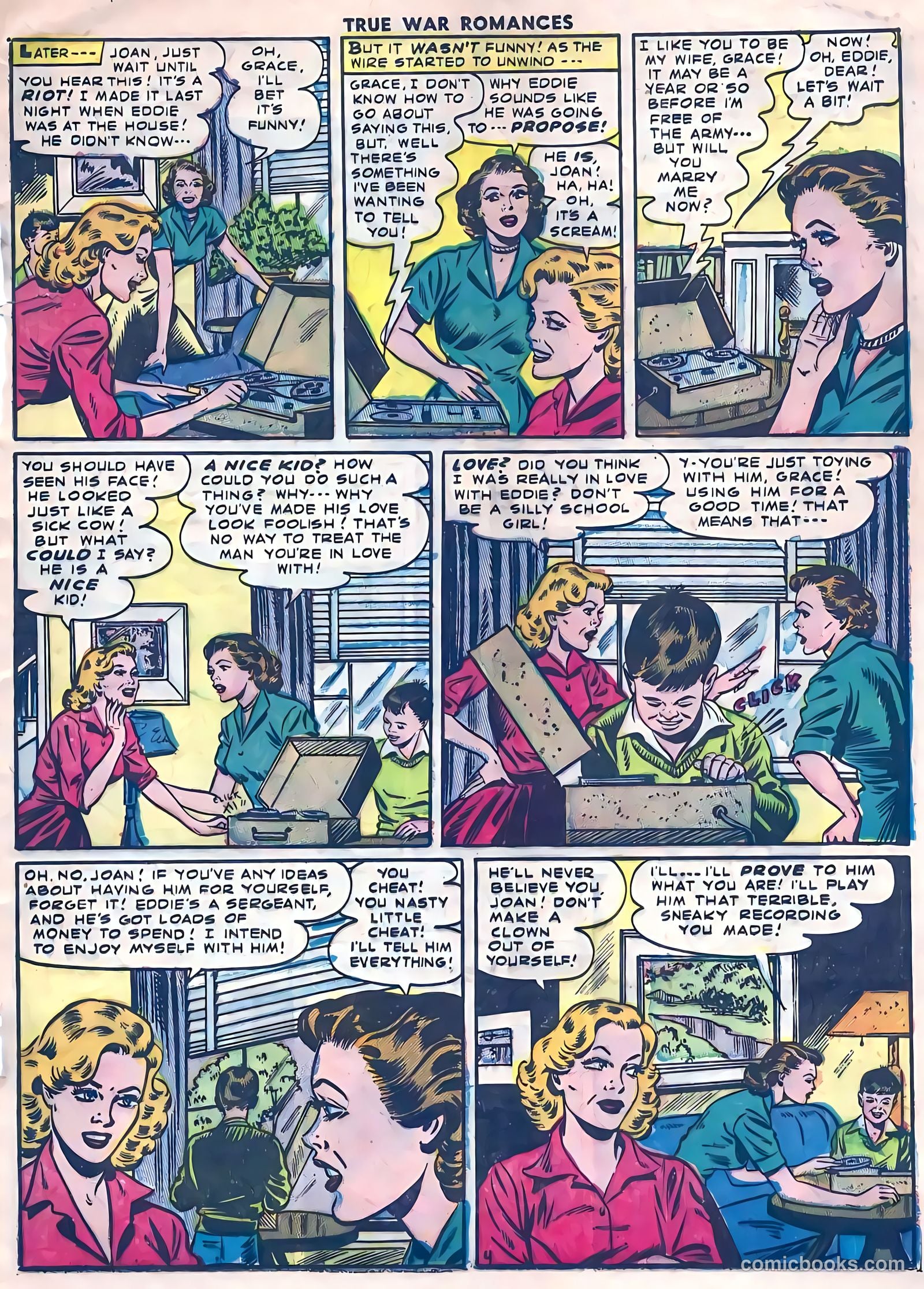 True War Romances #14 — page 21 of 36