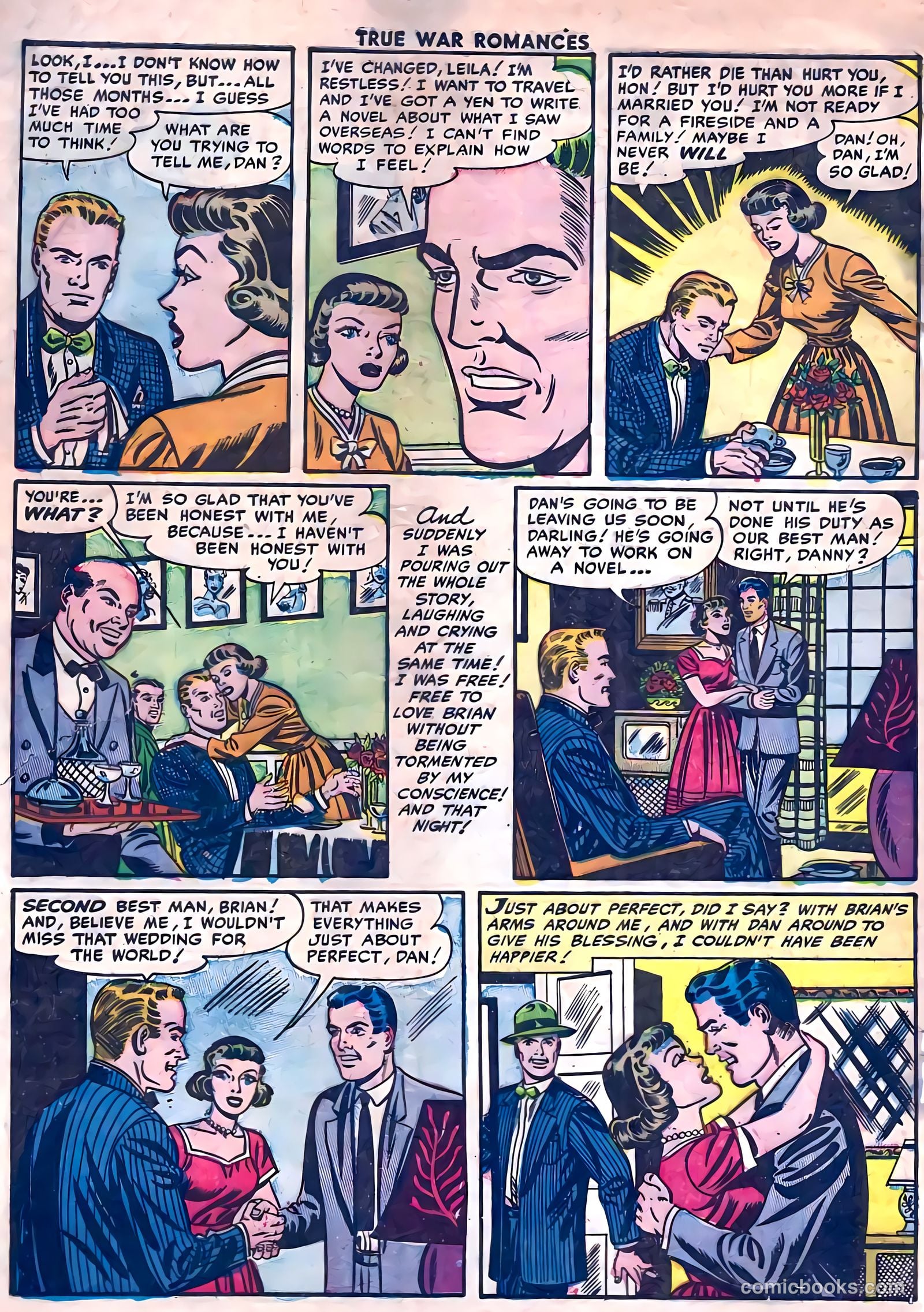 True War Romances #14 — page 32 of 36