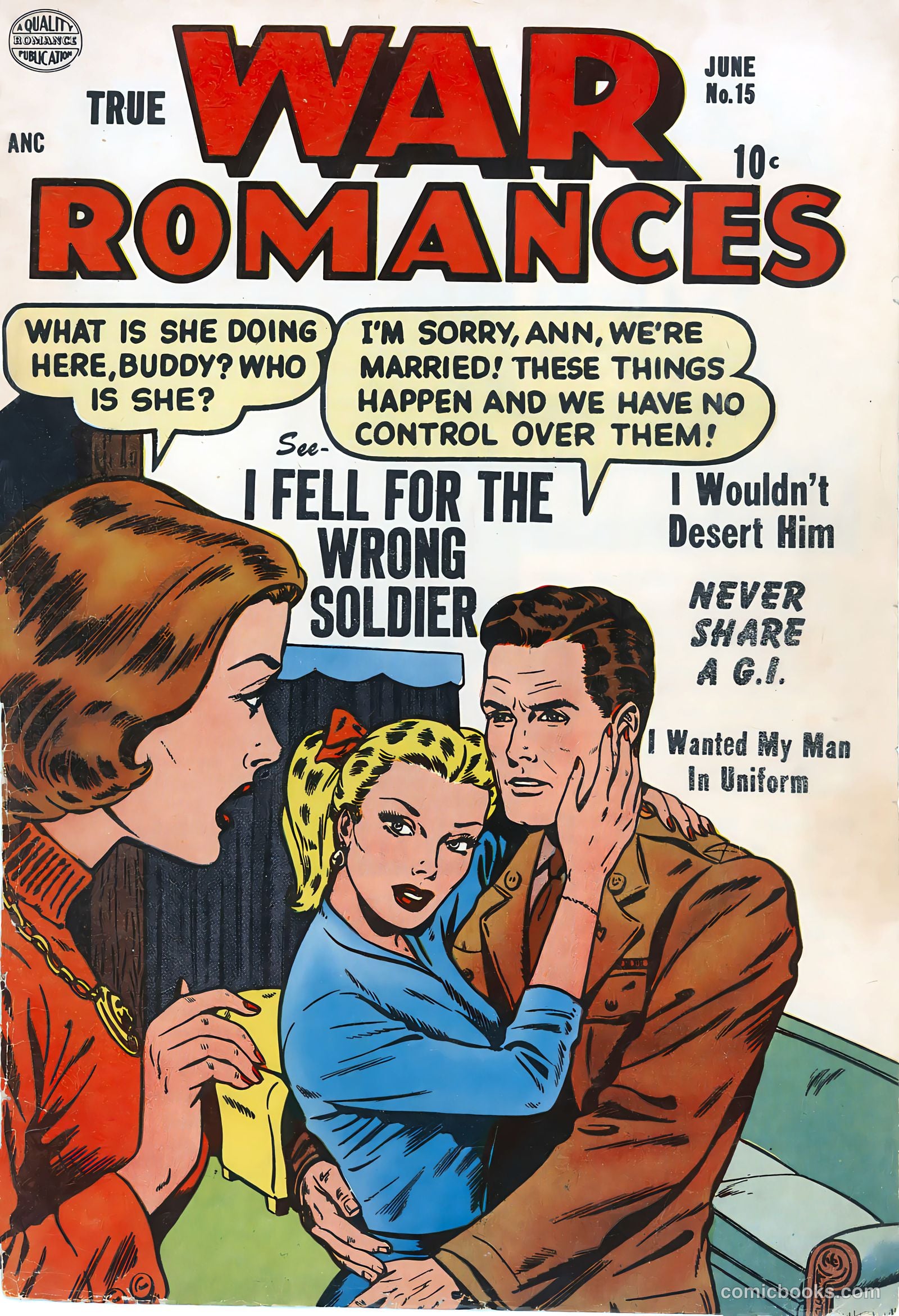 True War Romances #15 — page 1 of 36