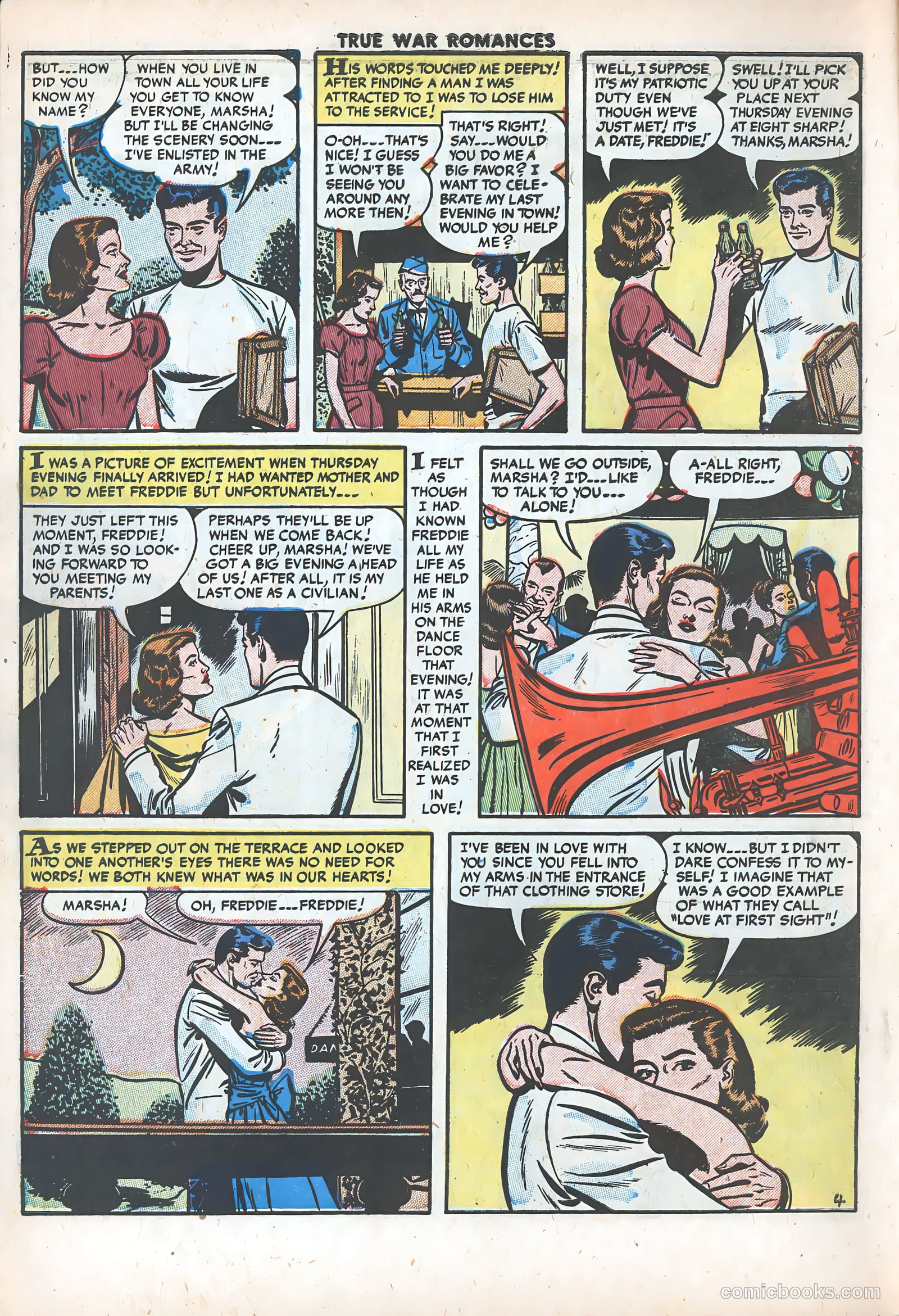 True War Romances #15 — page 6 of 36