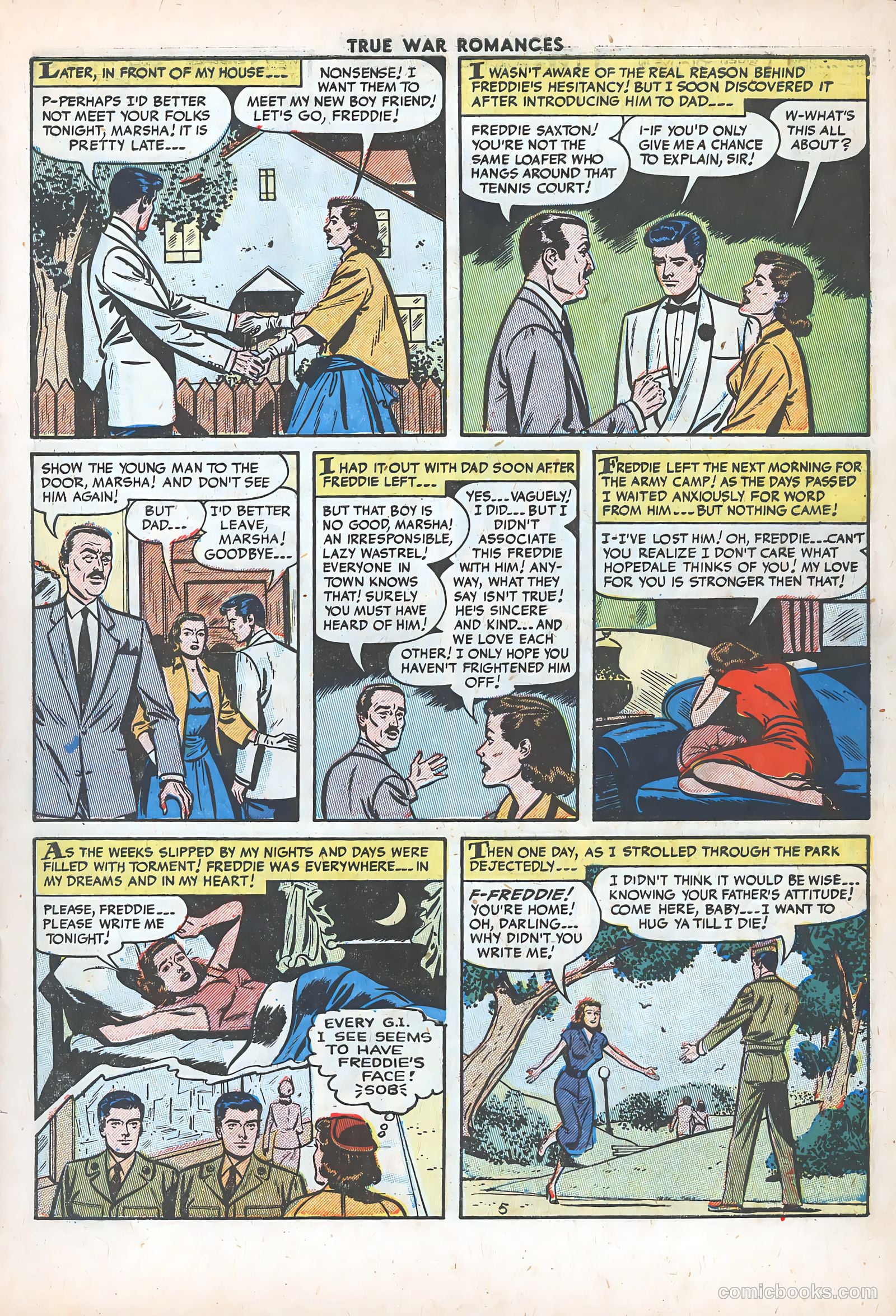 True War Romances #15 — page 7 of 36
