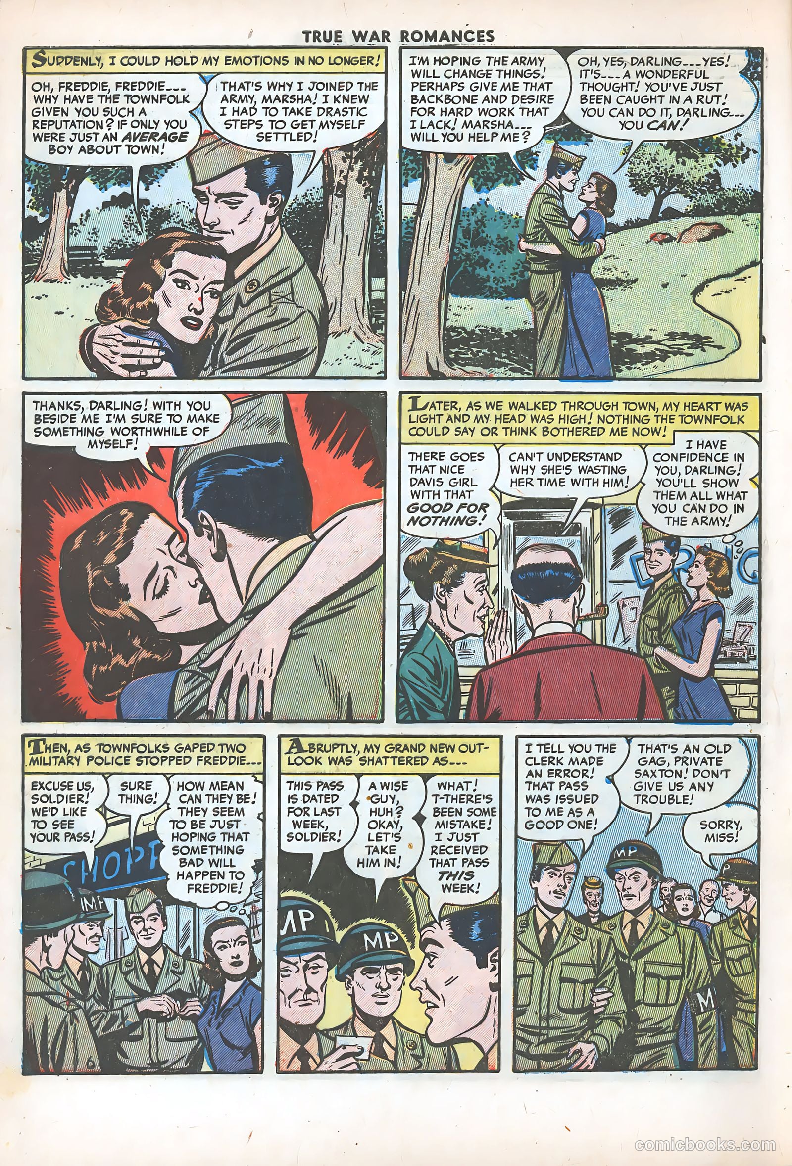 True War Romances #15 — page 8 of 36
