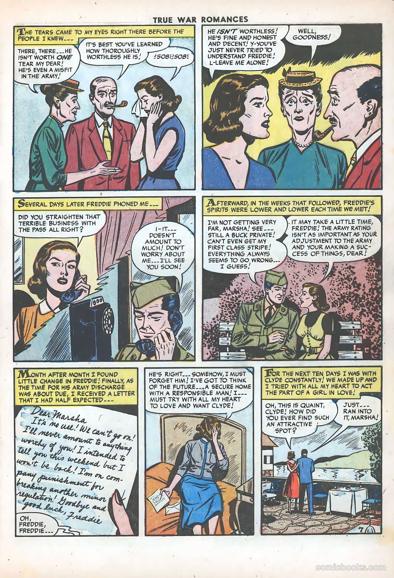 True War Romances #15 — page 9 of 36
