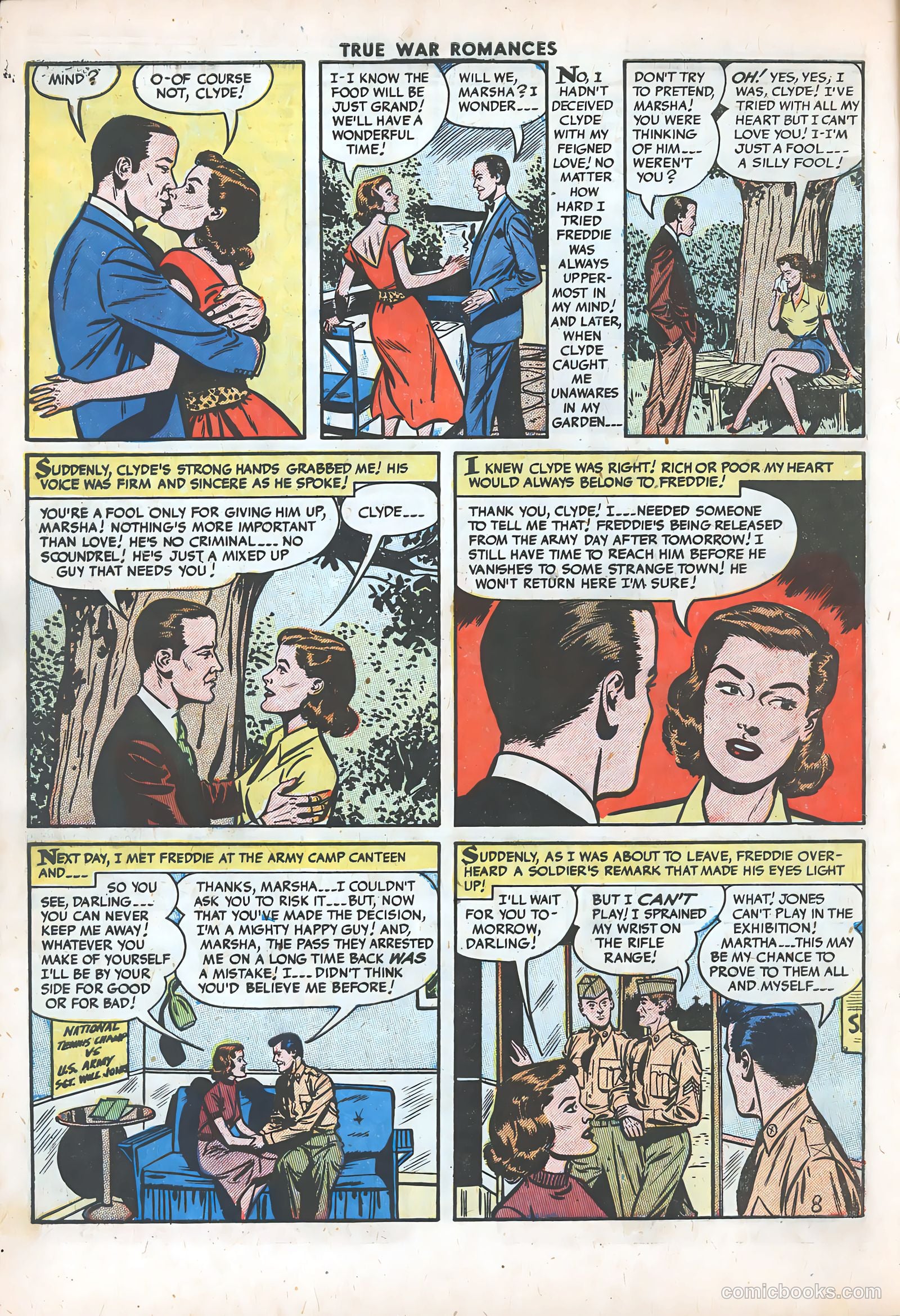 True War Romances #15 — page 10 of 36