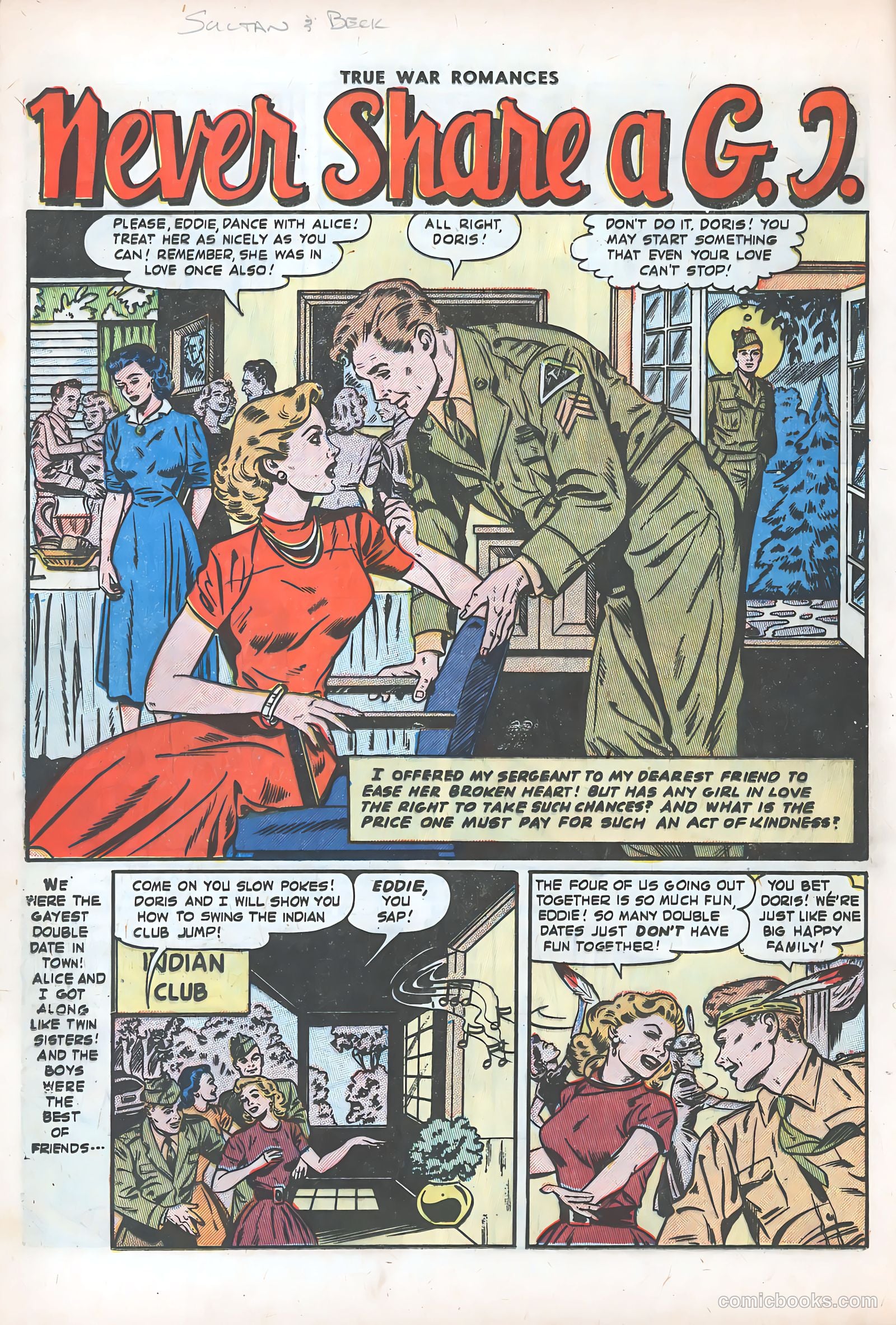 True War Romances #15 — page 12 of 36