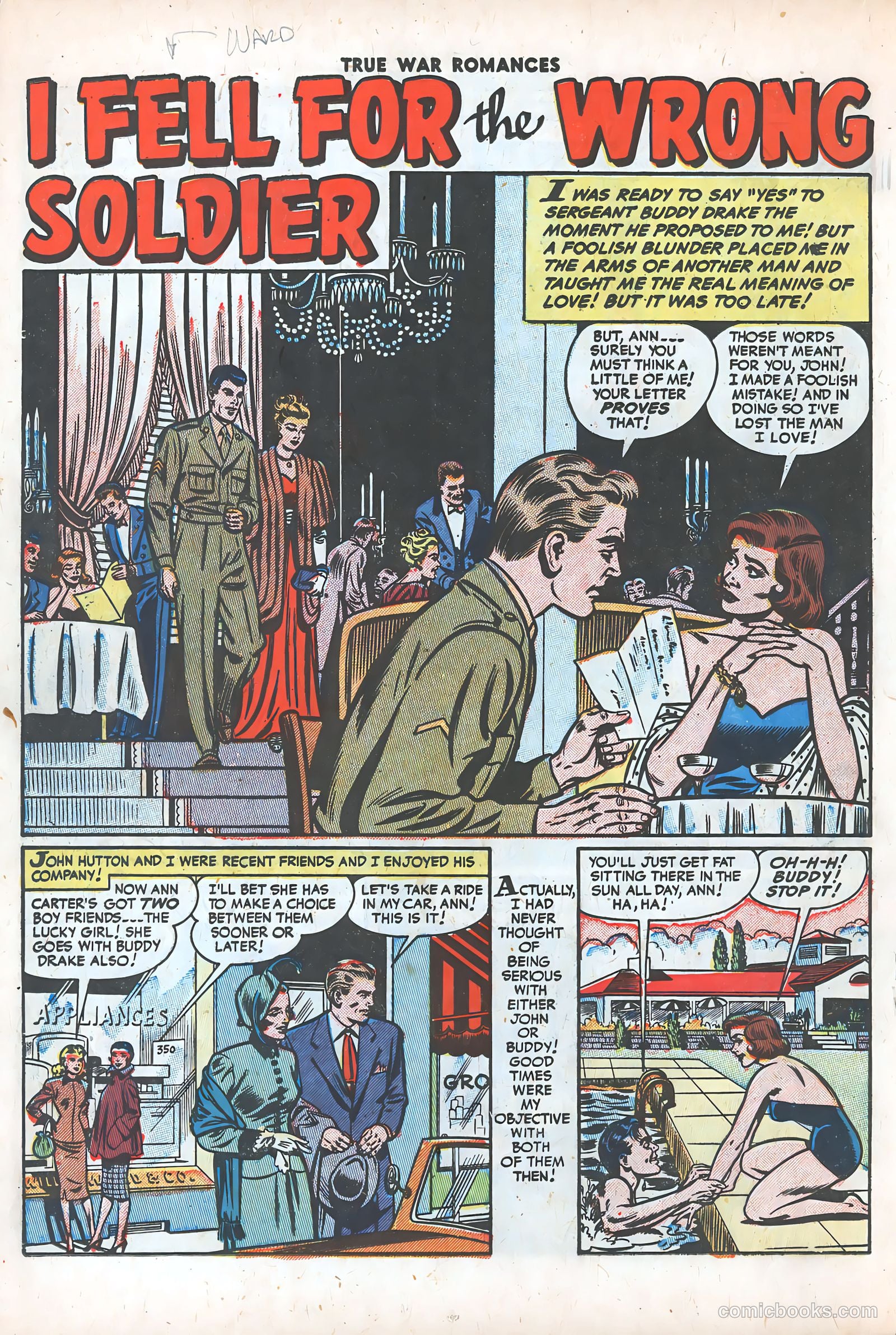 True War Romances #15 — page 18 of 36