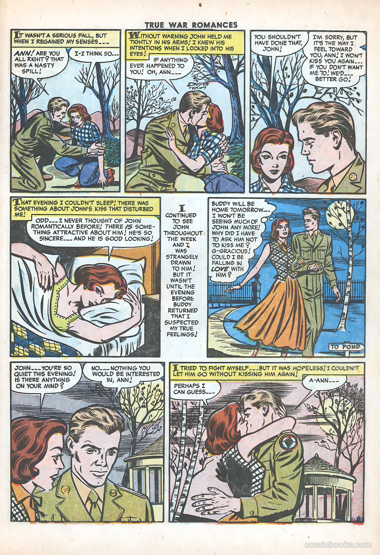 True War Romances #15 — page 23 of 36