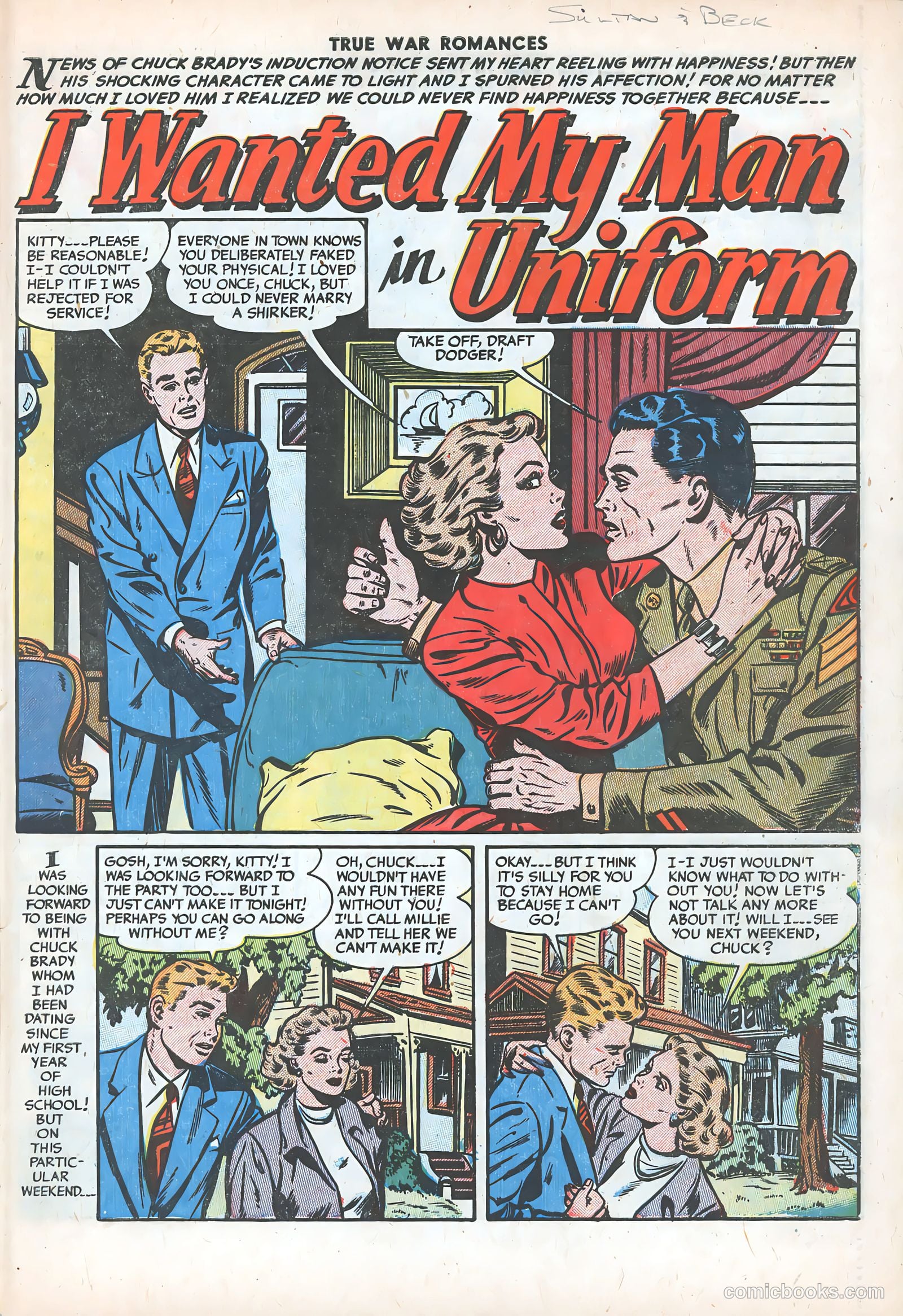 True War Romances #15 — page 27 of 36