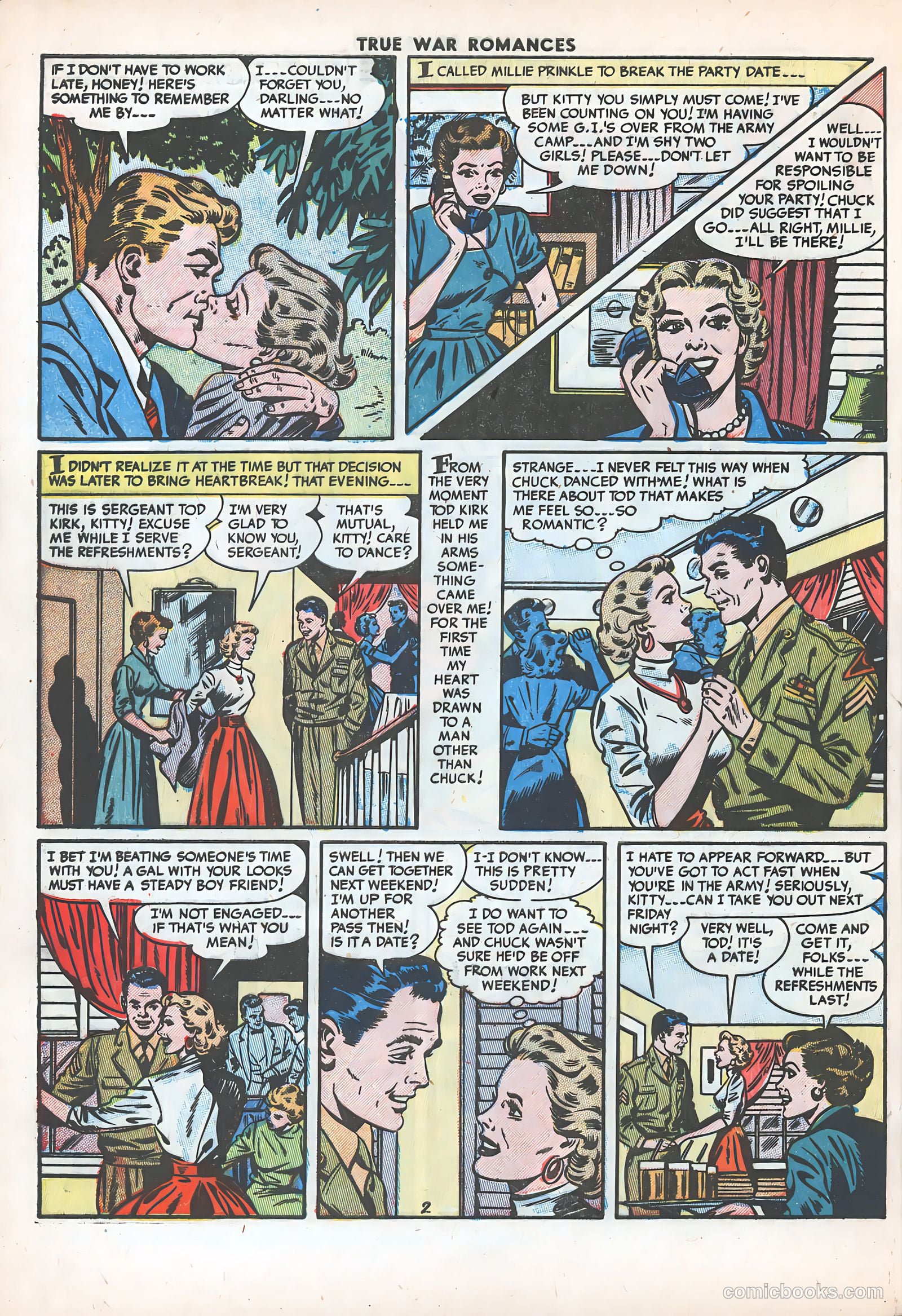 True War Romances #15 — page 28 of 36