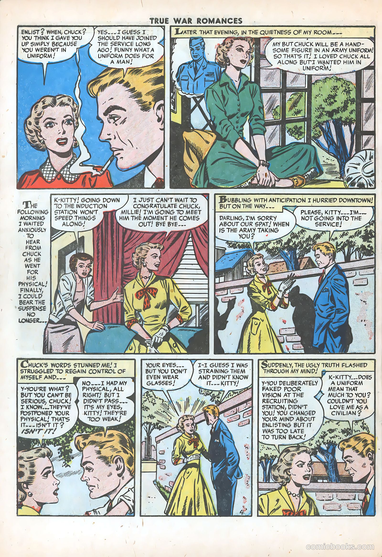 True War Romances #15 — page 30 of 36