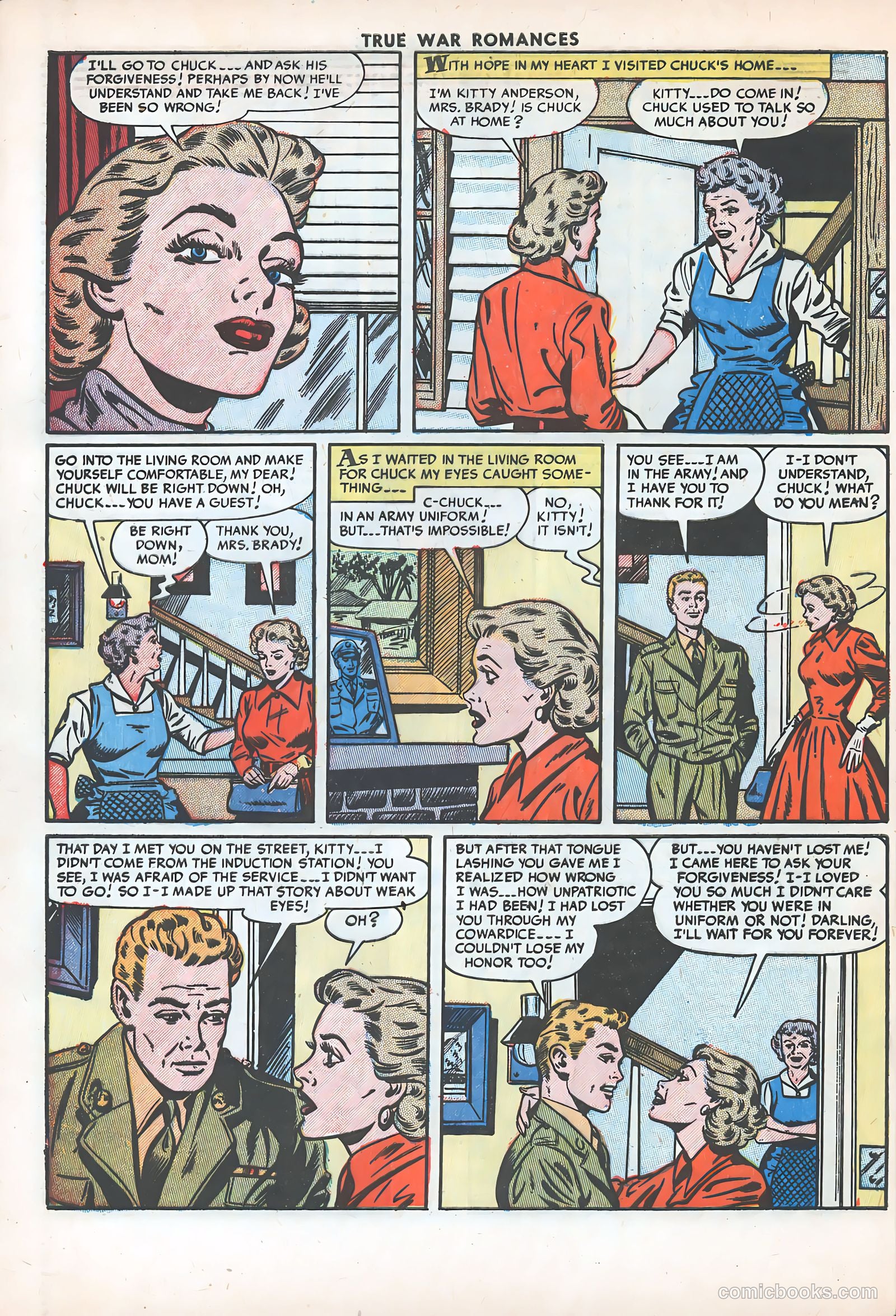 True War Romances #15 — page 32 of 36