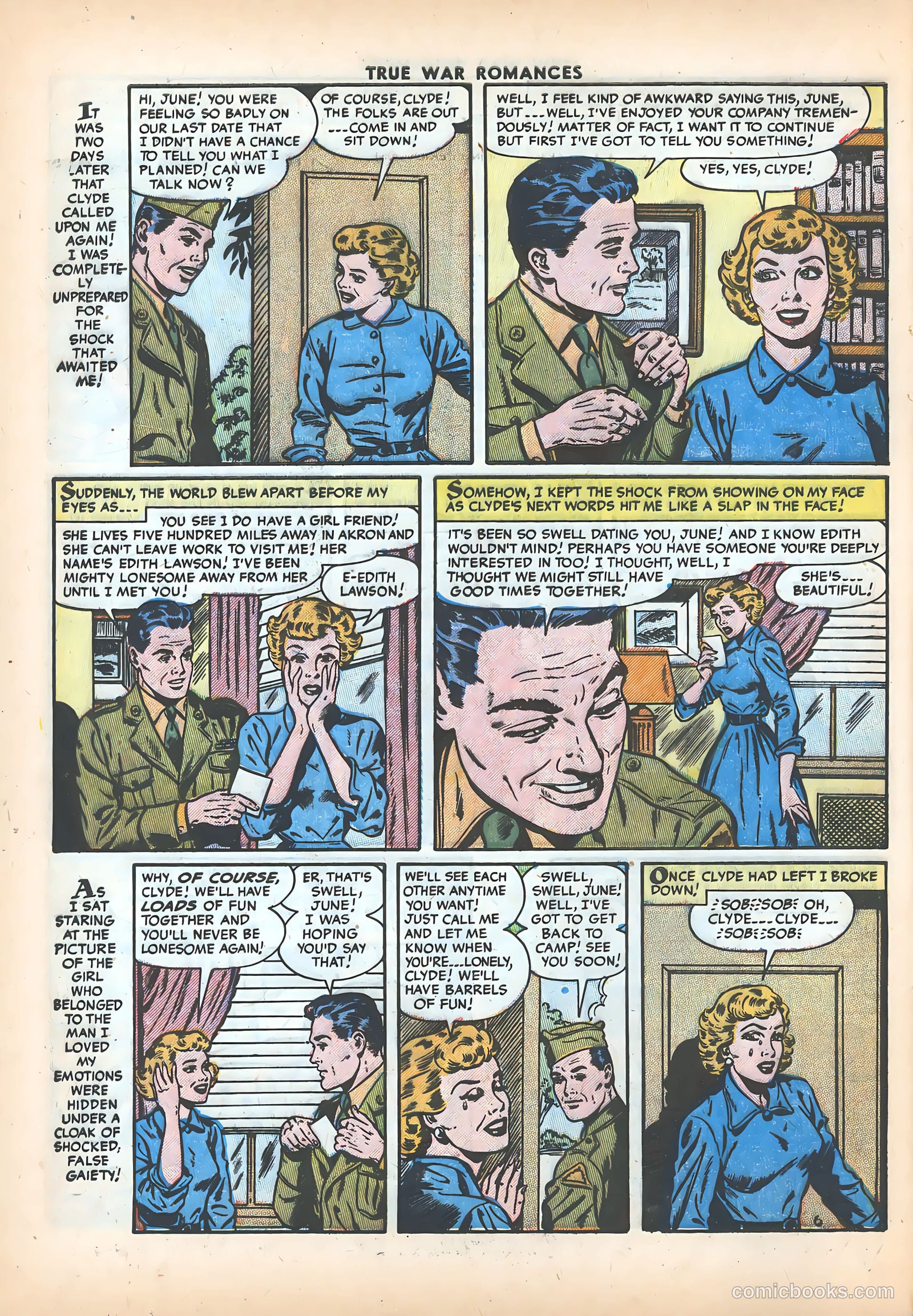 True War Romances #16 — page 8 of 36
