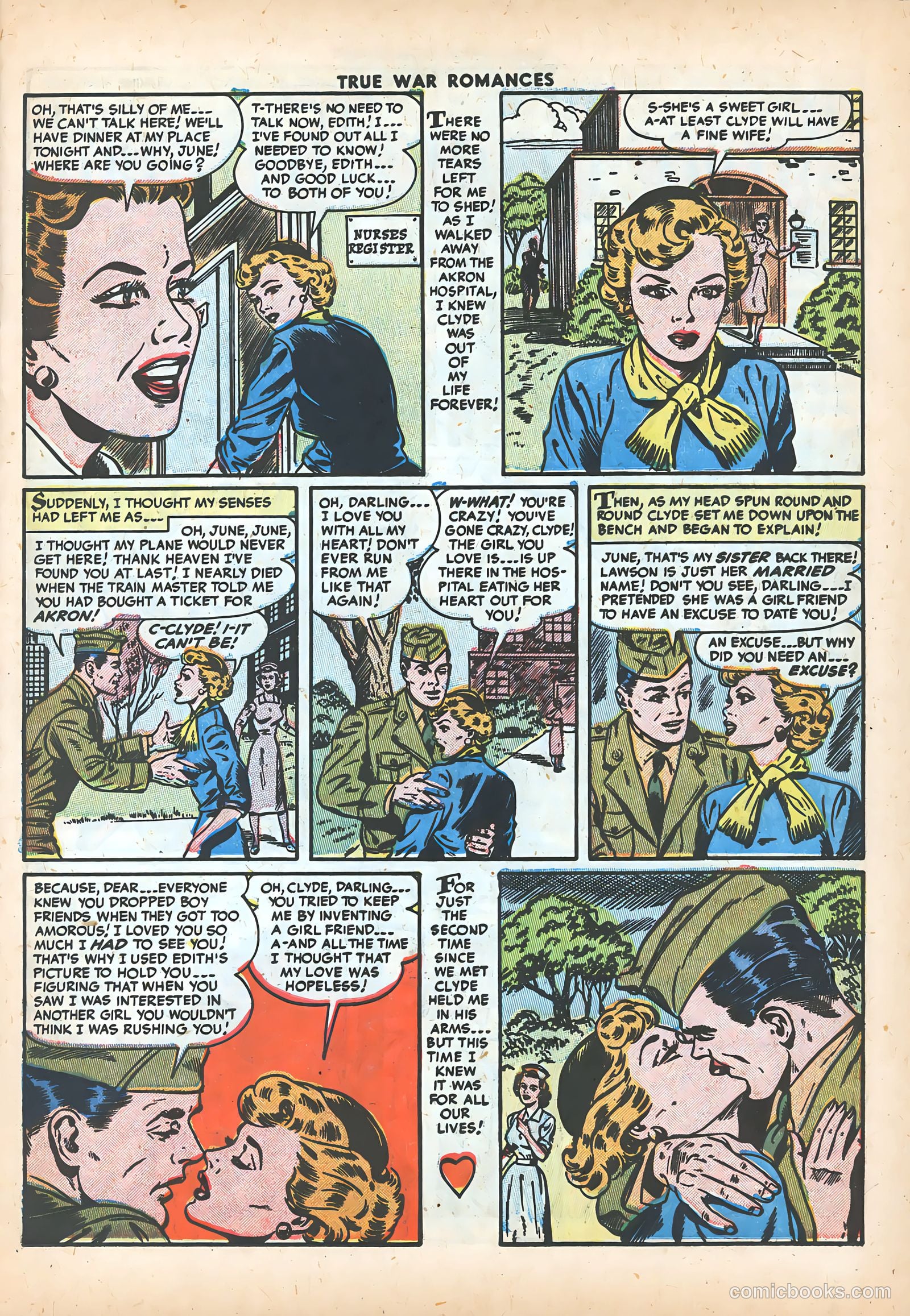 True War Romances #16 — page 11 of 36