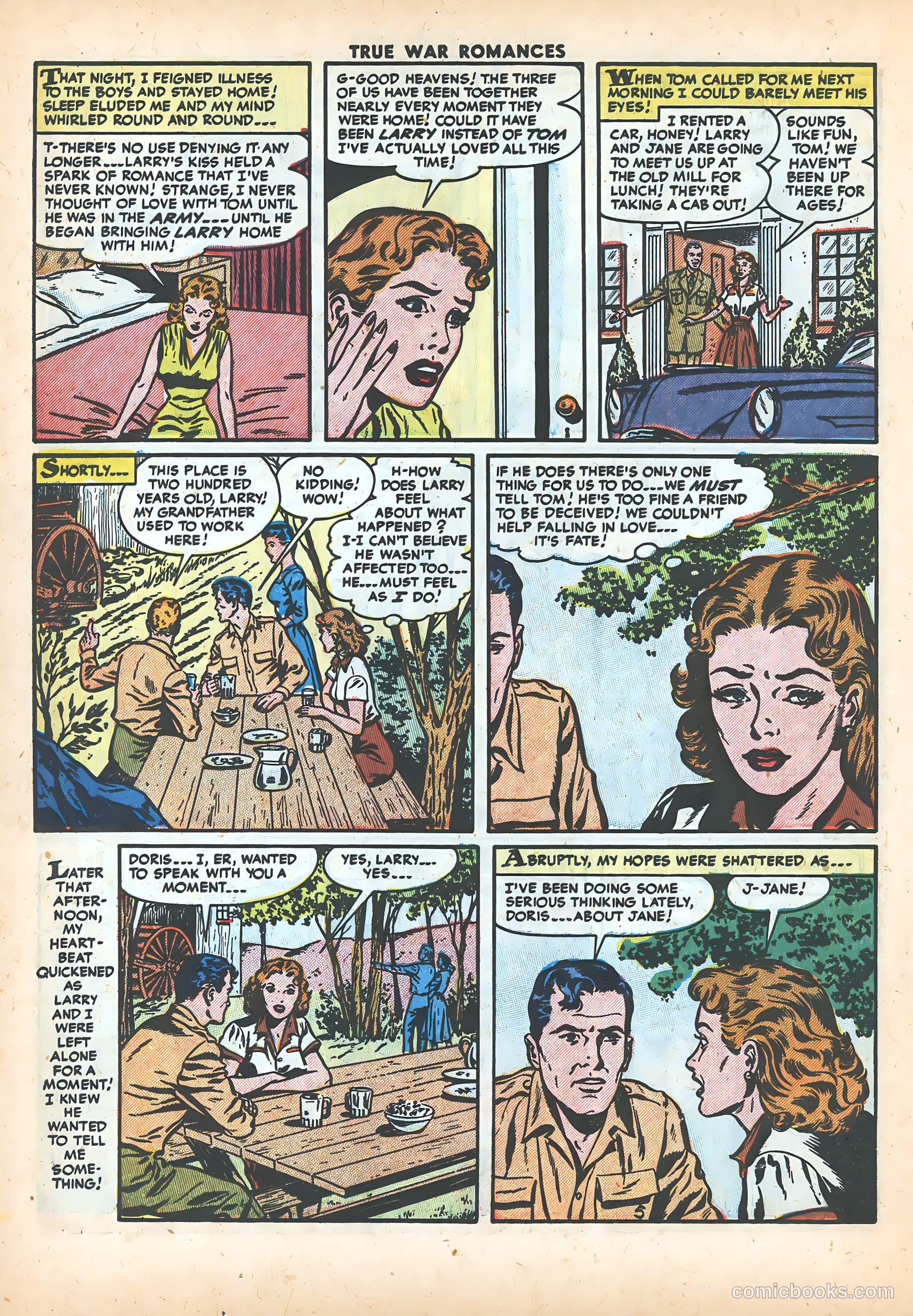 True War Romances #16 — page 22 of 36