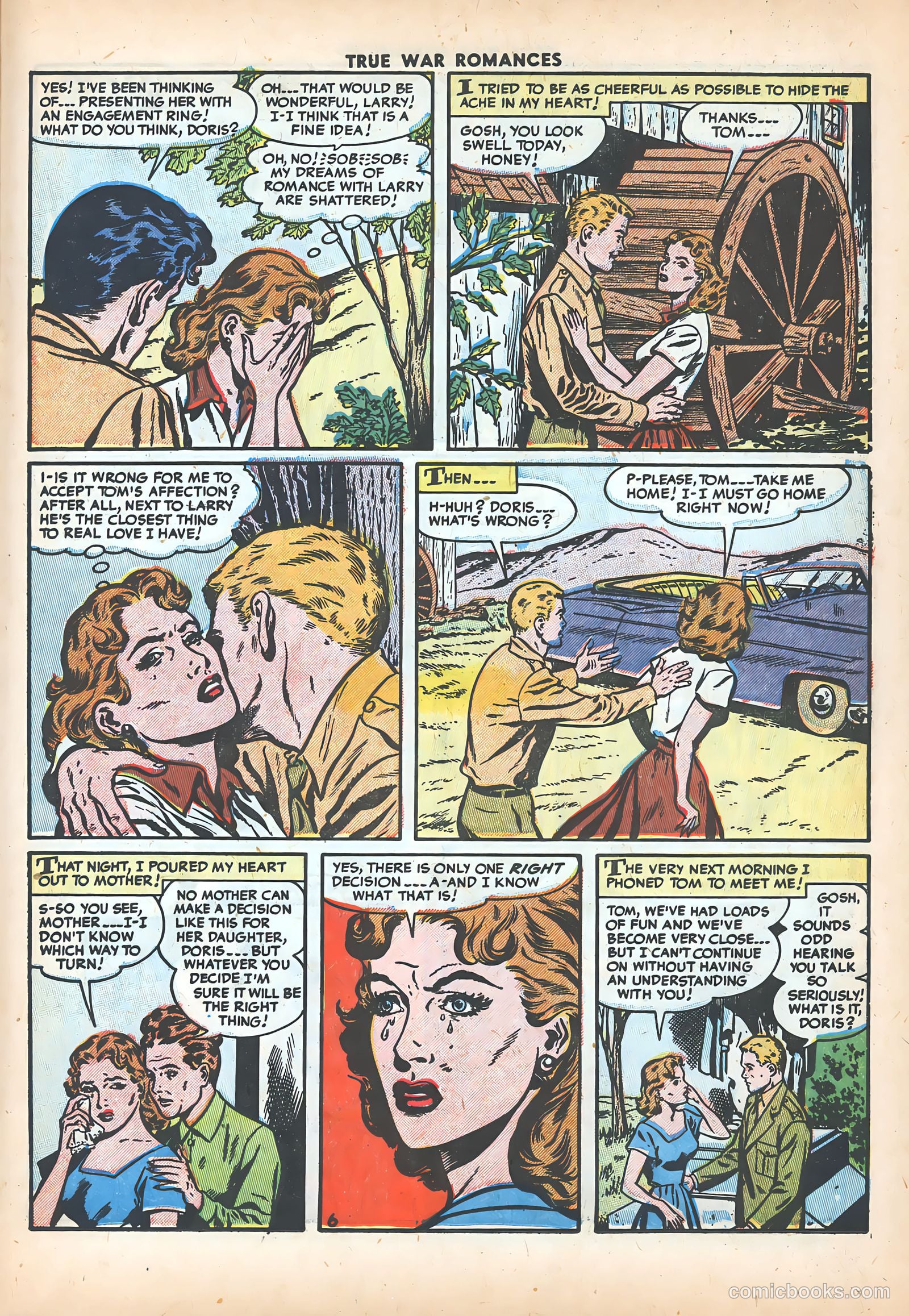 True War Romances #16 — page 23 of 36