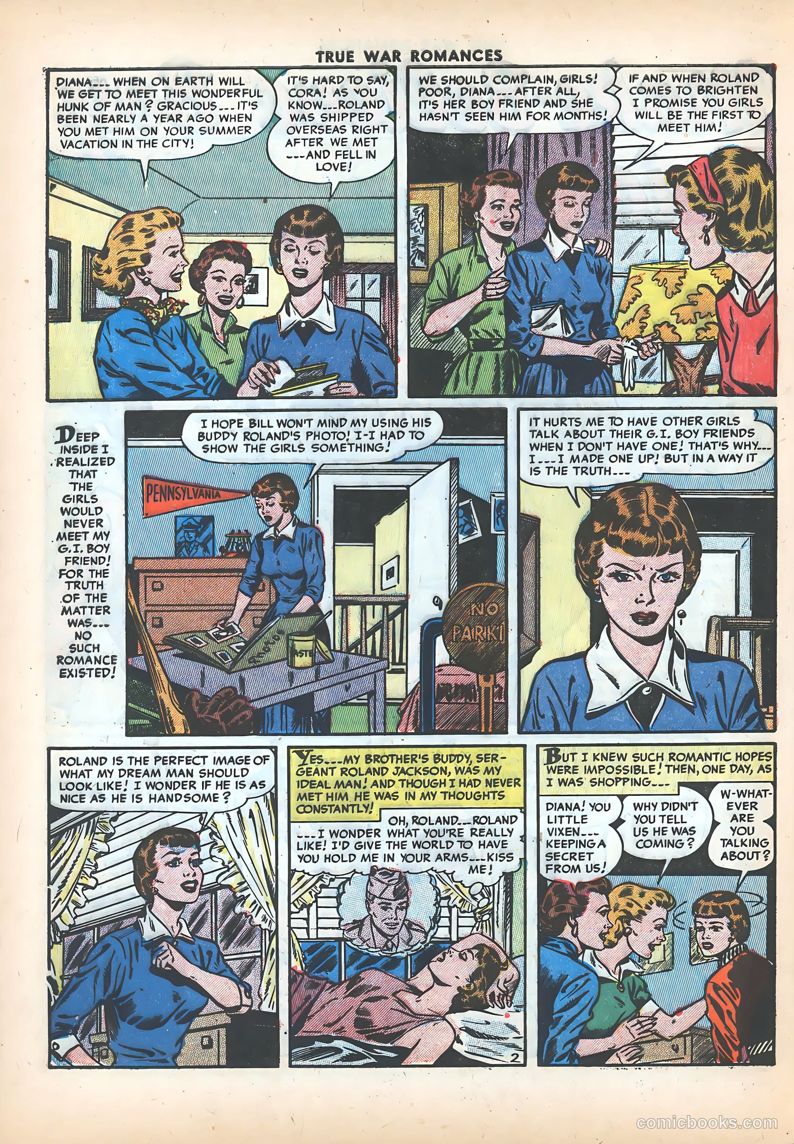 True War Romances #16 — page 28 of 36