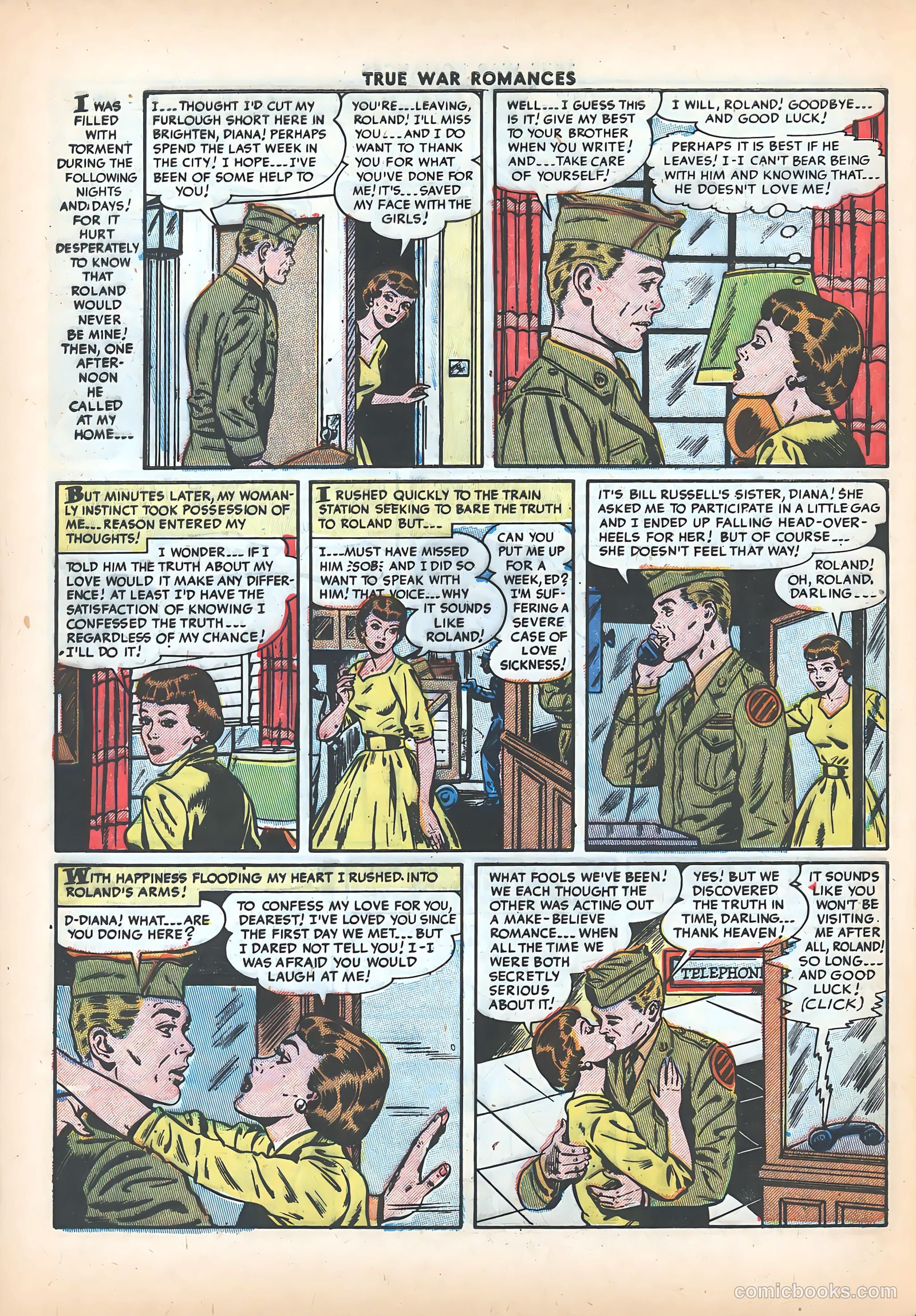 True War Romances #16 — page 32 of 36