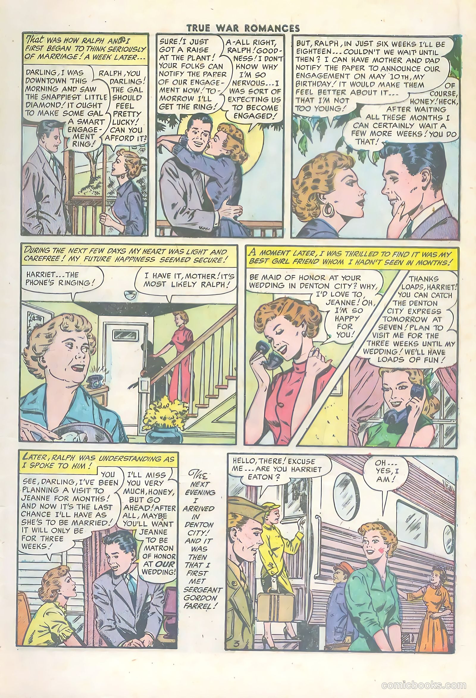 True War Romances #17 — page 5 of 36