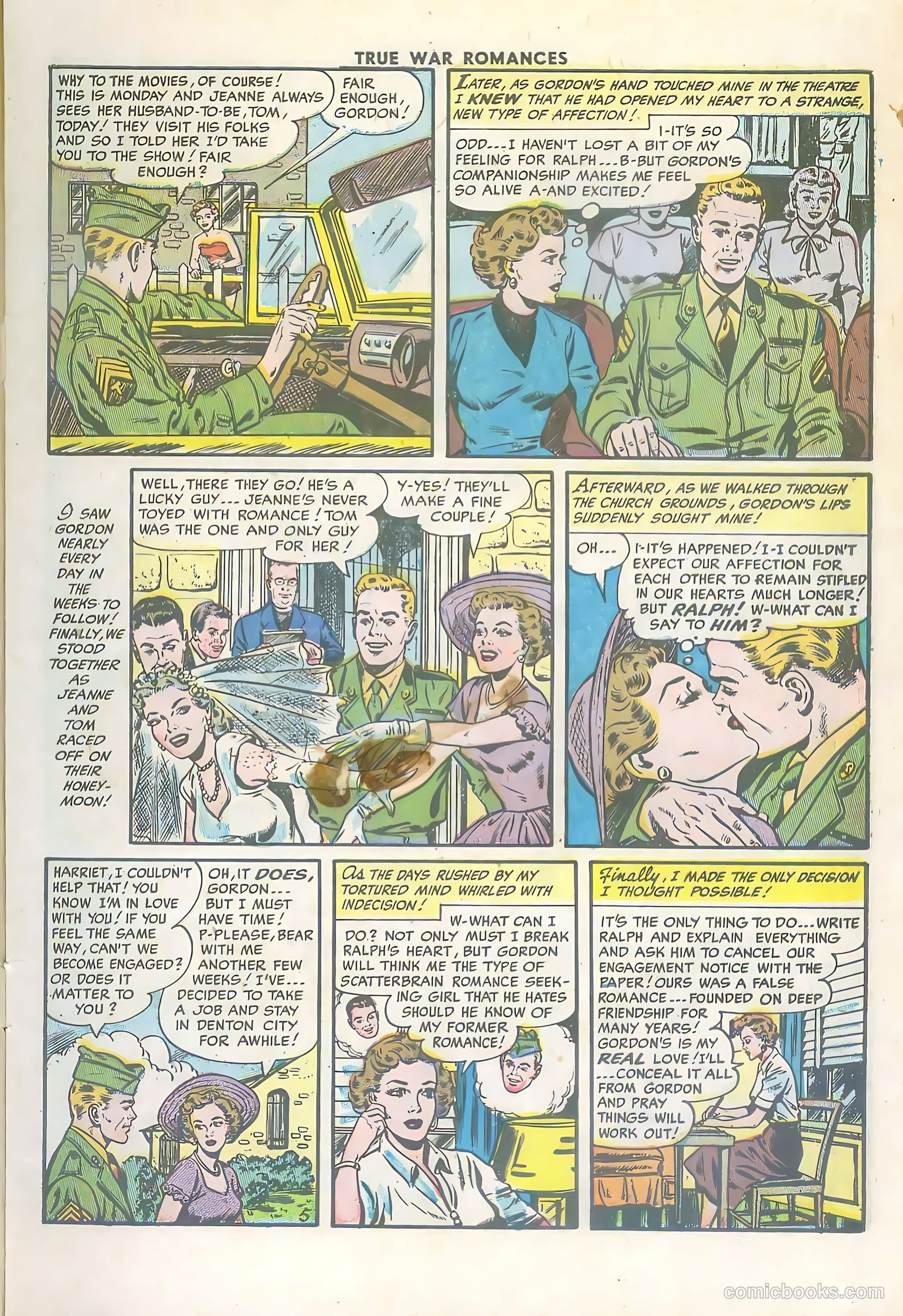 True War Romances #17 — page 7 of 36