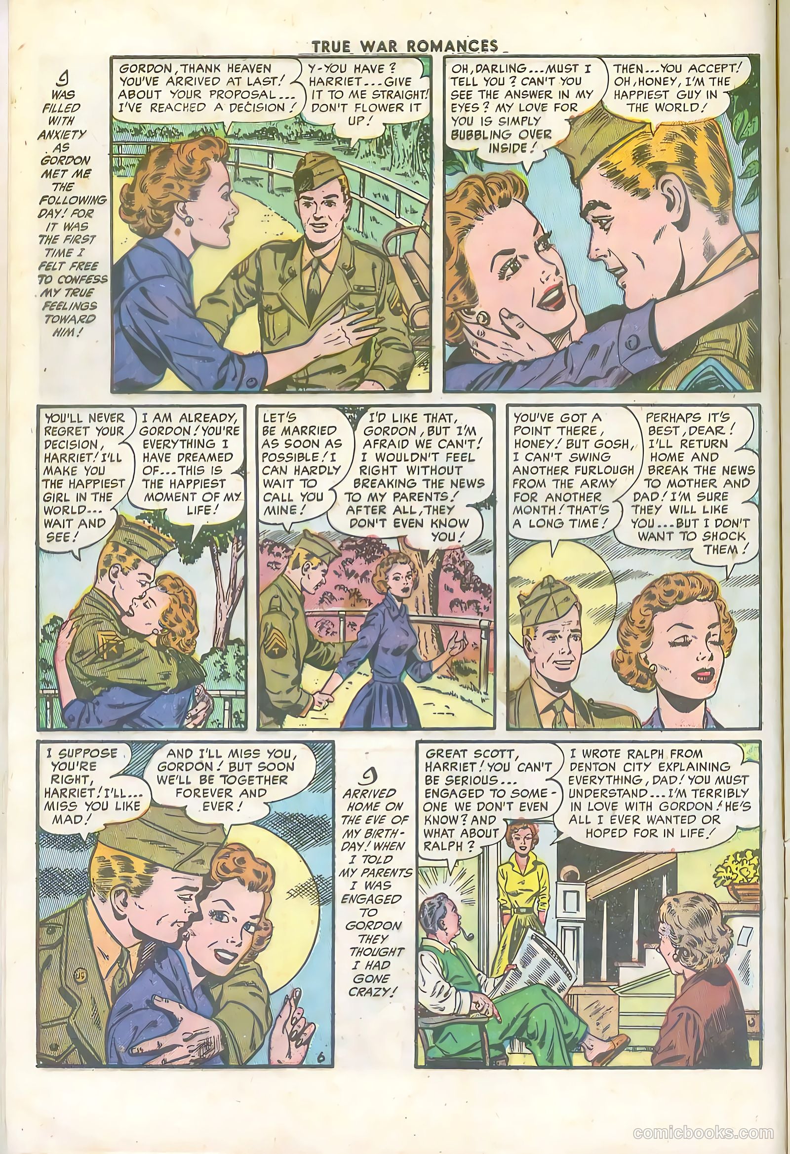 True War Romances #17 — page 8 of 36