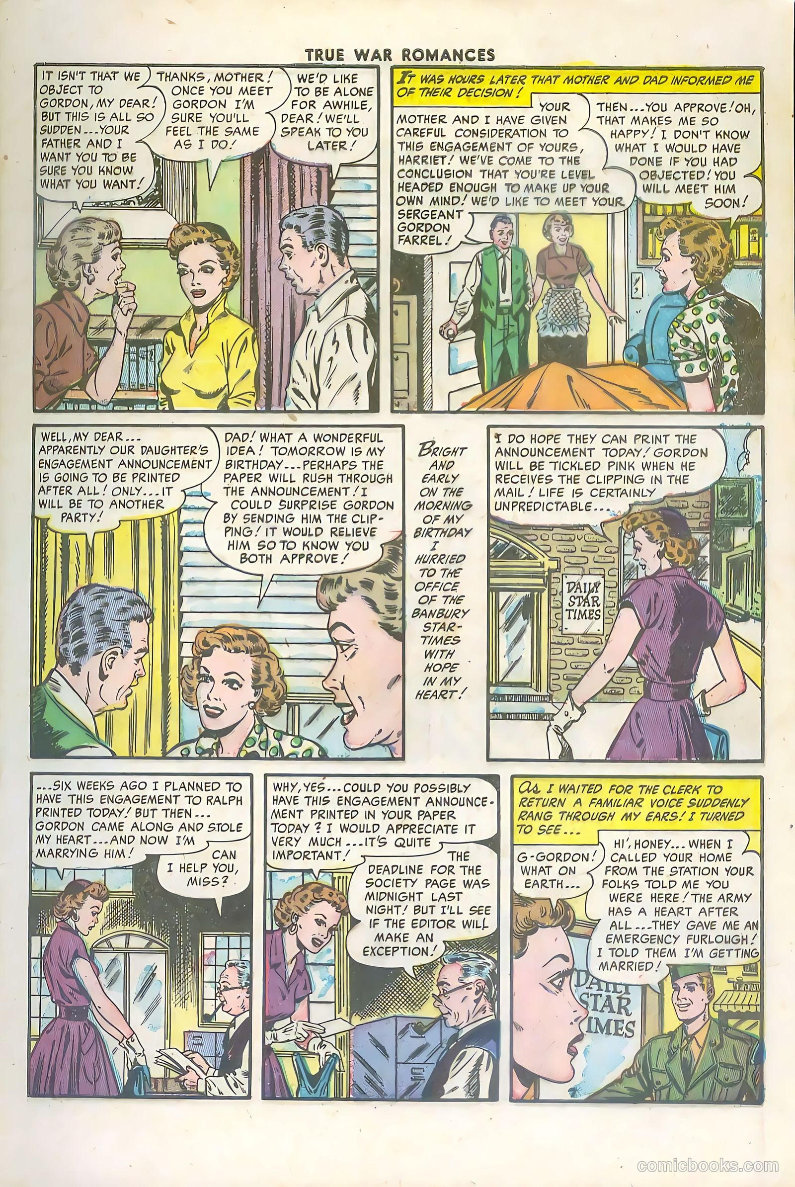 True War Romances #17 — page 9 of 36