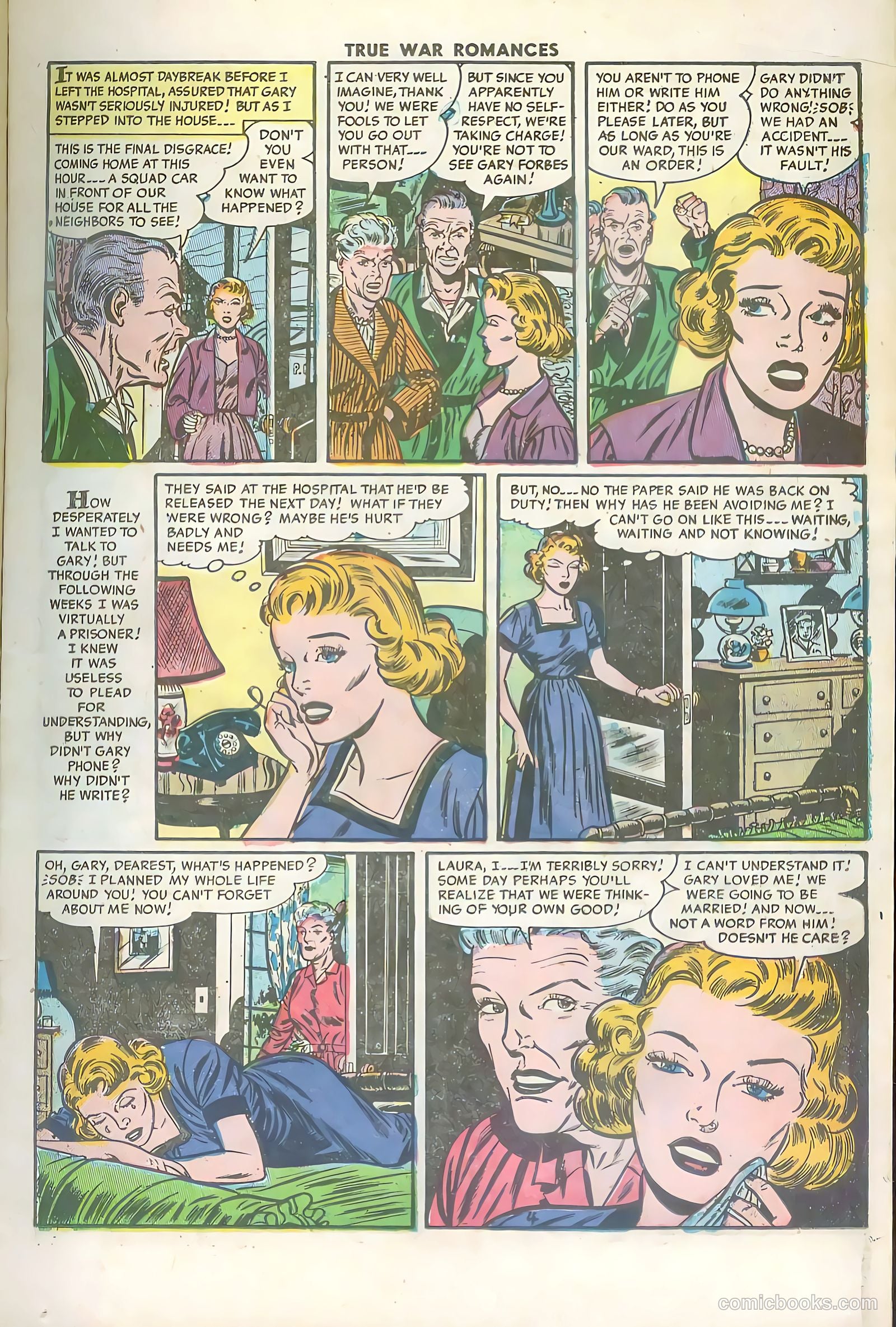 True War Romances #17 — page 15 of 36