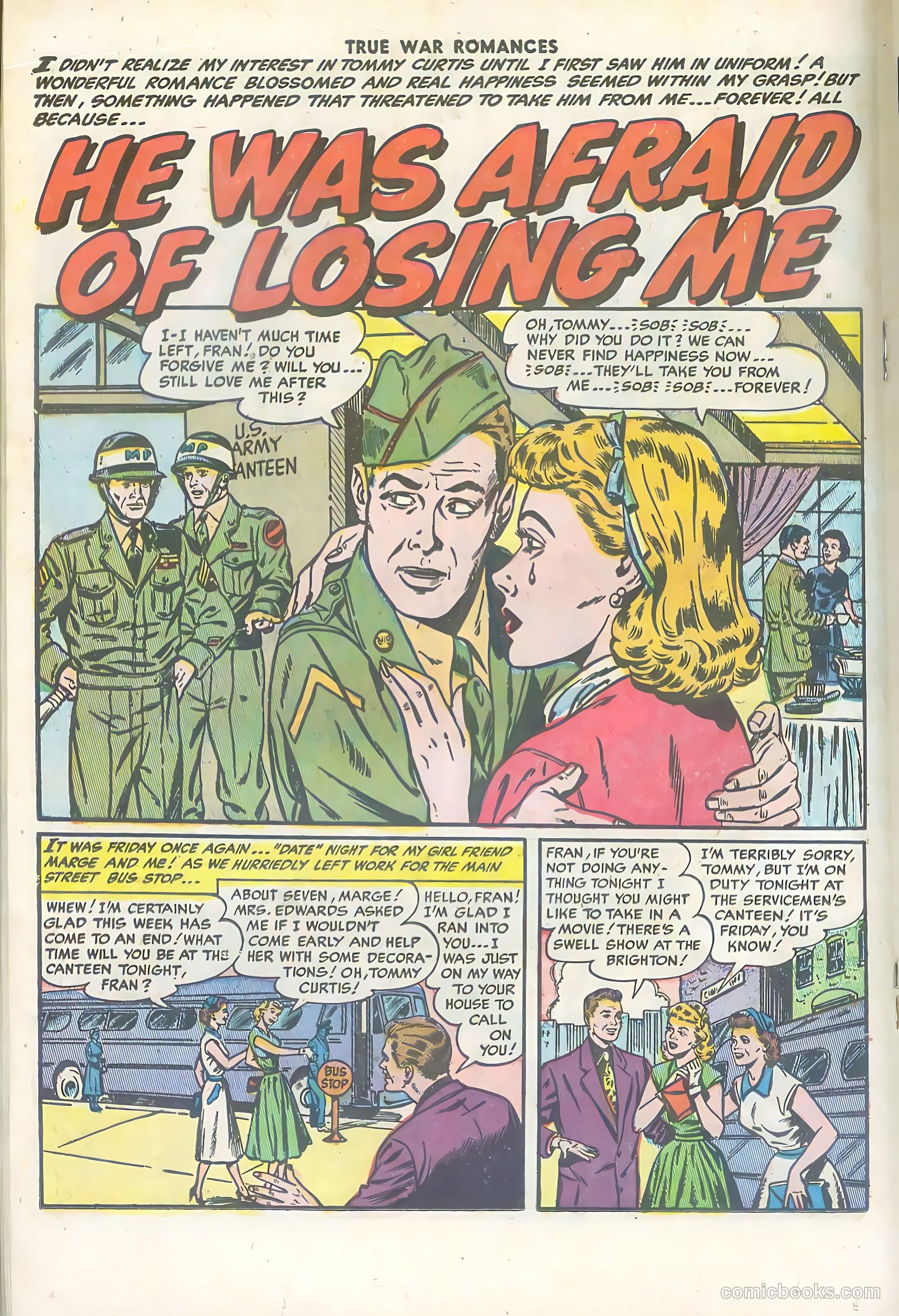 True War Romances #17 — page 18 of 36